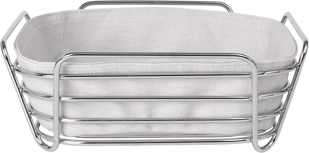 Blomus Delara Bread Basket, M: 26 Cm, Moonbeam