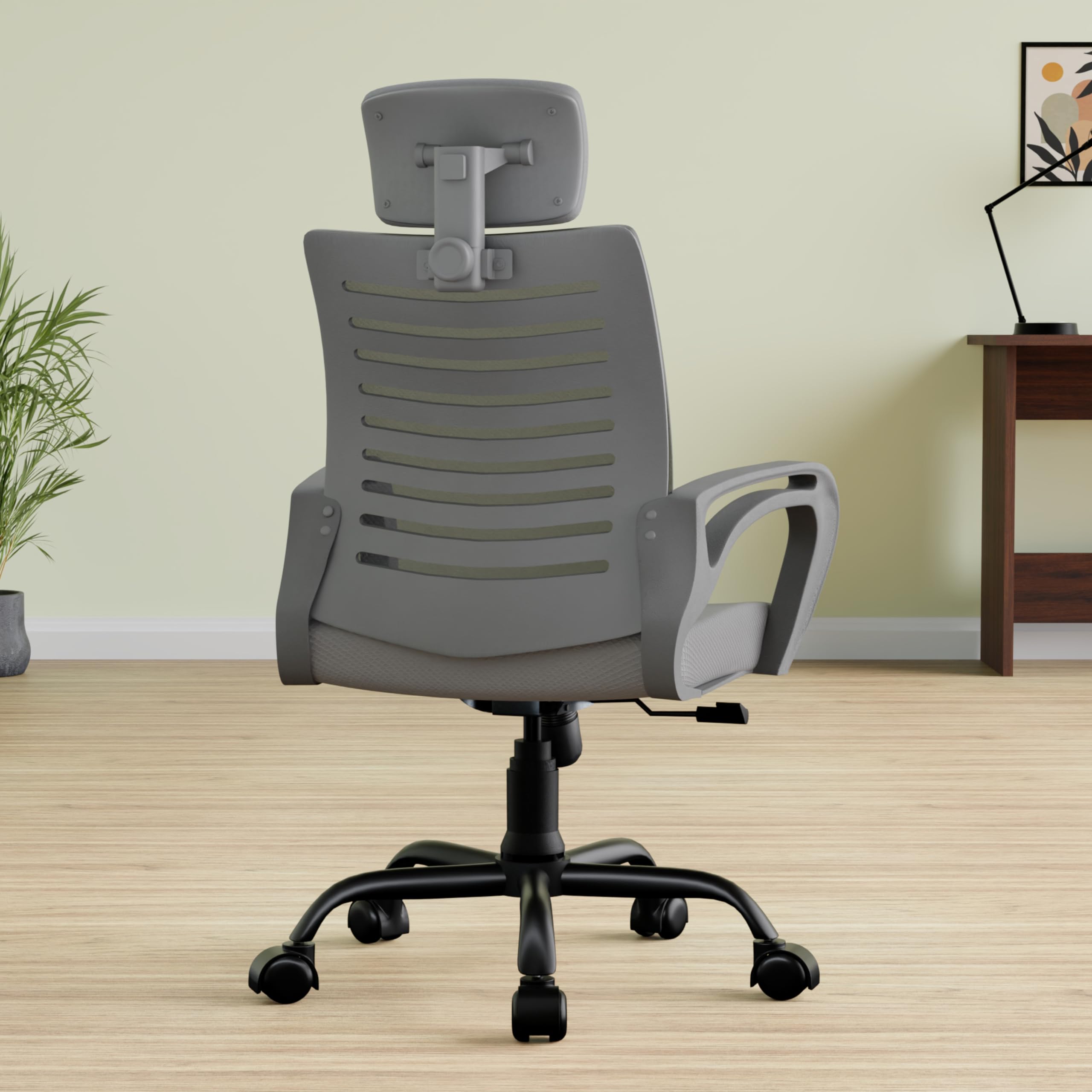 Beaatho Verona Mesh High Back Ergonomic Home Office Chair | 3Years Limited Warranty By Beaatho, Tilting & Height Adjustable Mec