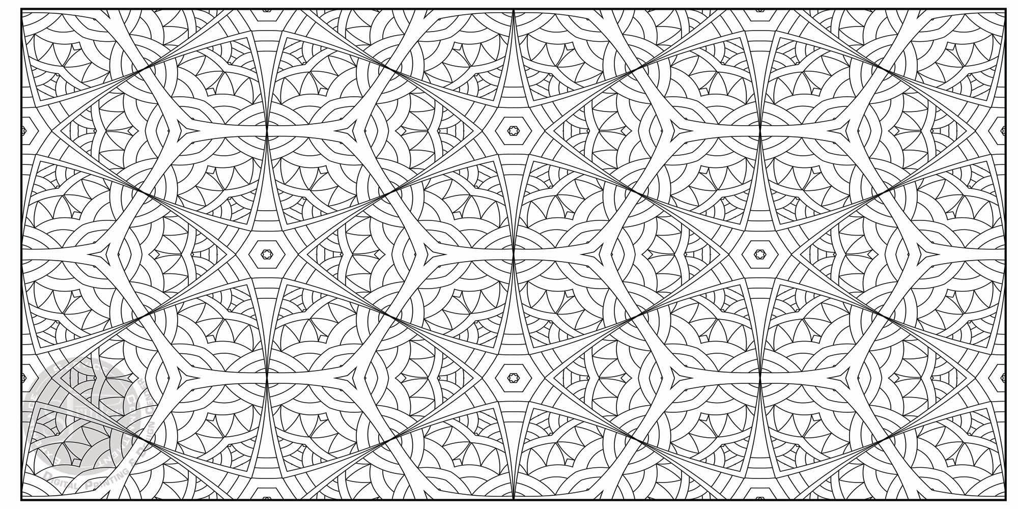 Sjprinter Giant Coloring Poster For Kids And Adults - Creative Fun For Classrooms, Care Facilities, Schools, Groups And Families