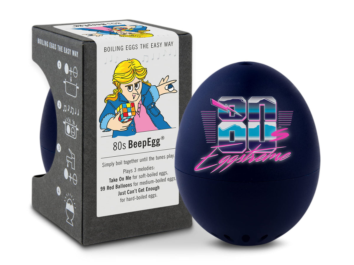 80S Beepegg - Singing Floating Egg Timer - Boil Together With The Eggs - Egg Cooker For 3 Levels Of Doneness - Beepegg With 3 Me