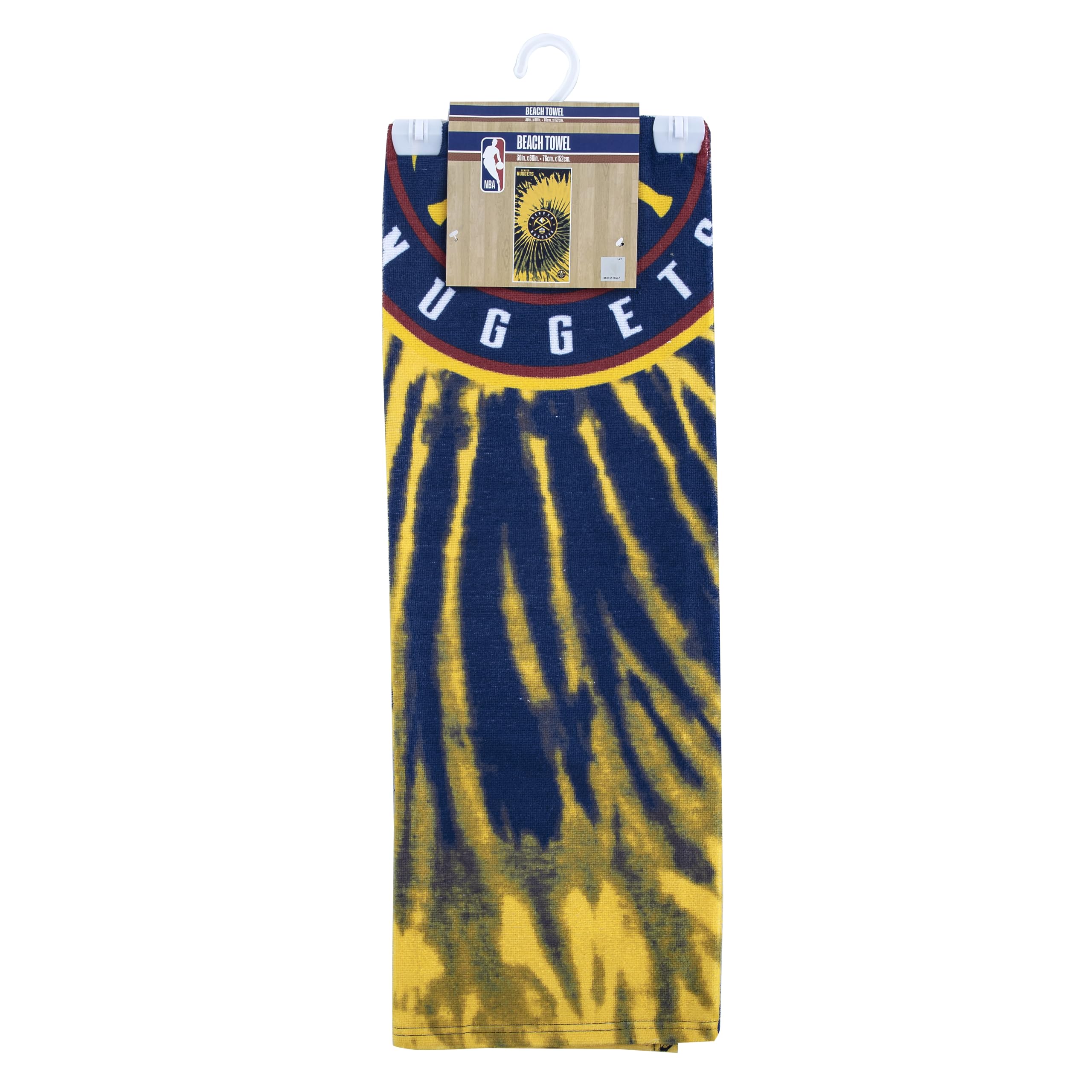 Northwest Nba Denver Nuggets Beach Towel 30'' X 60'', Psychedelic