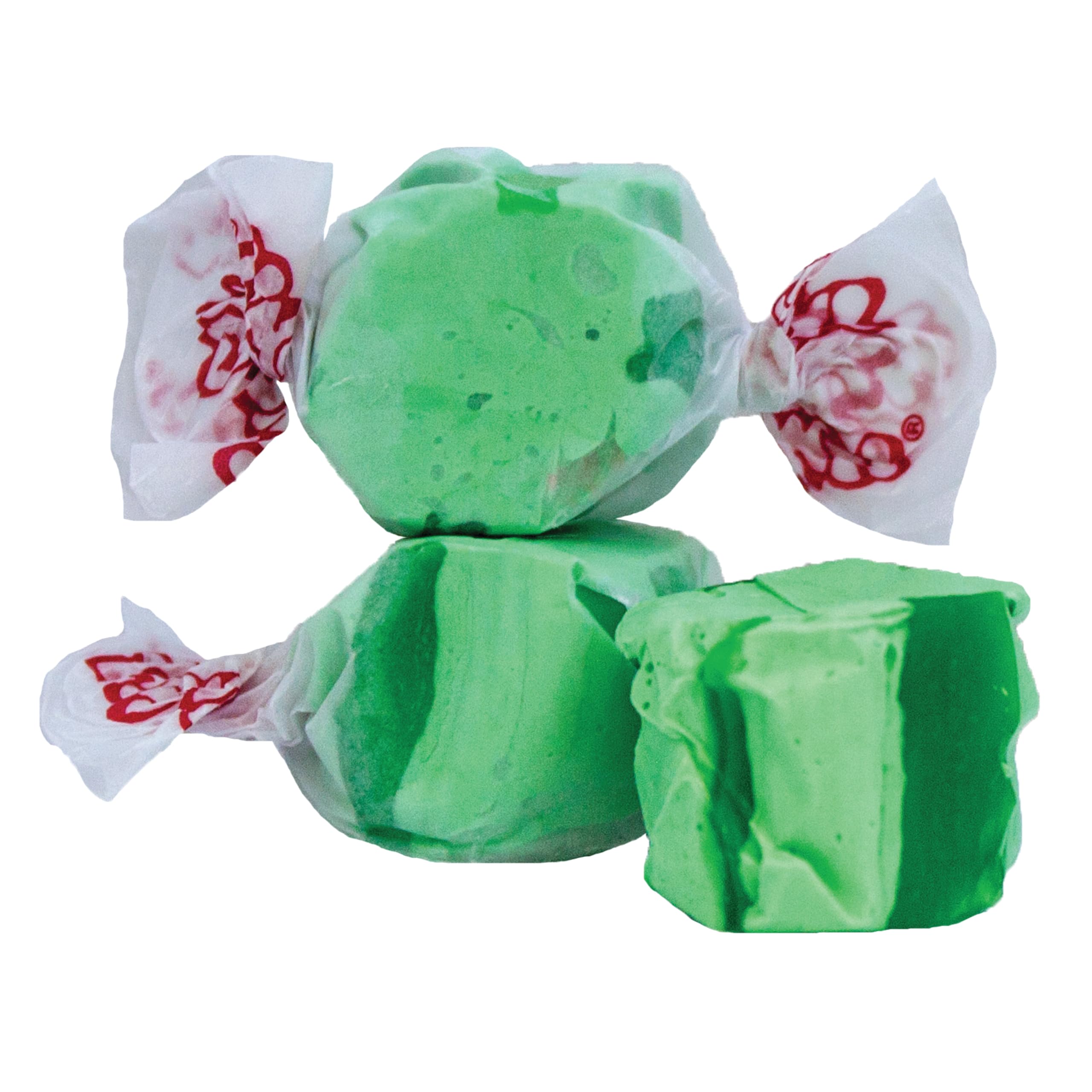 Taffy Town Saltwater Taffy, Green Apple, 25Lb