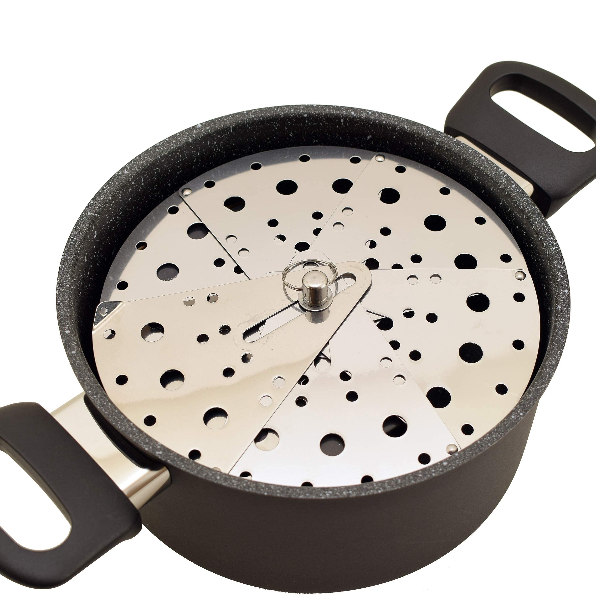 Drop Lid Otoshibuta Flexible Size - Cooking Drop Lid Adjustable Stainless Steel Lid 5.5''-9.1'' Steamer Basket