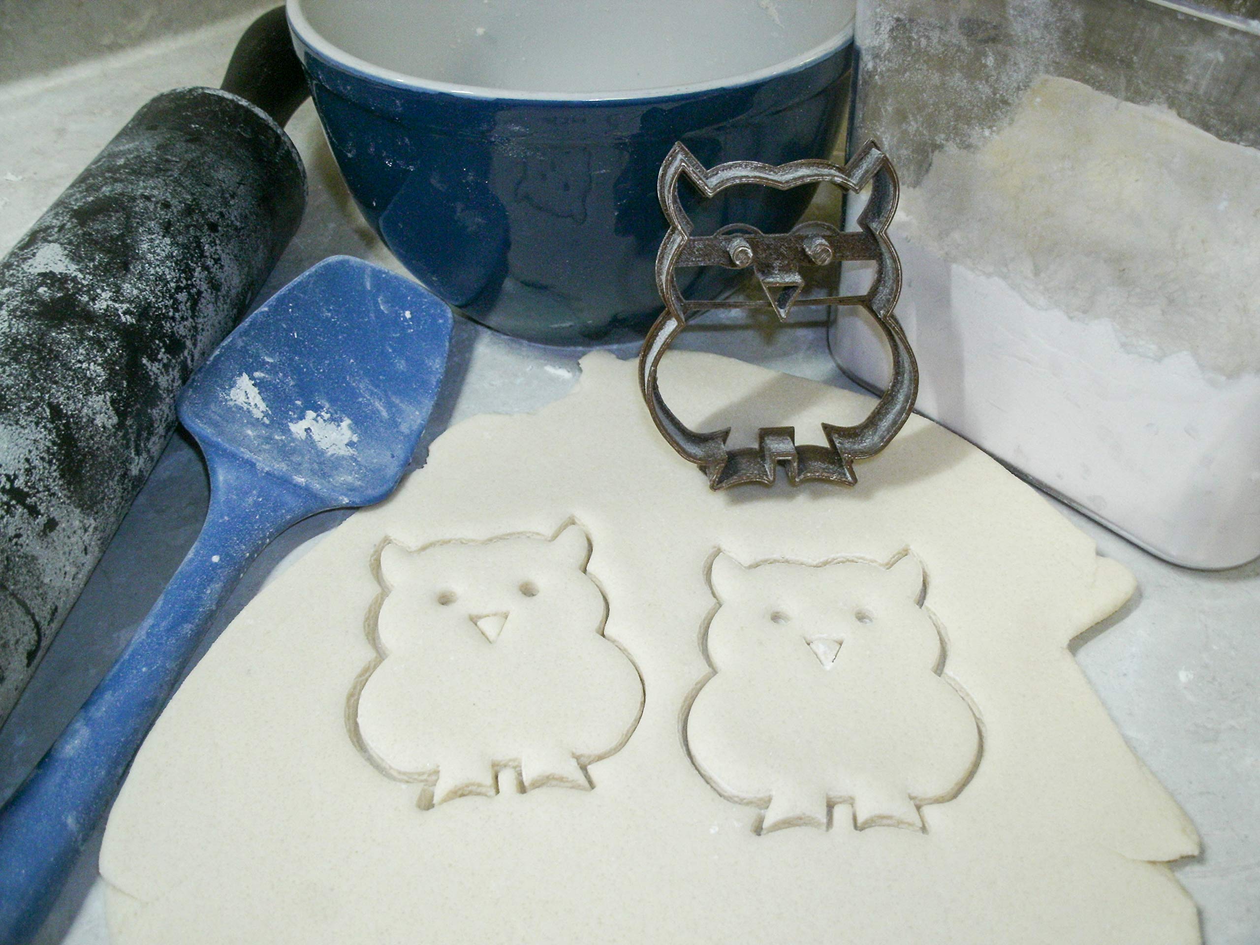 Owl Noctural Night Bird Wisdom Symbol Cookie Cutter Made In Usa Pr287