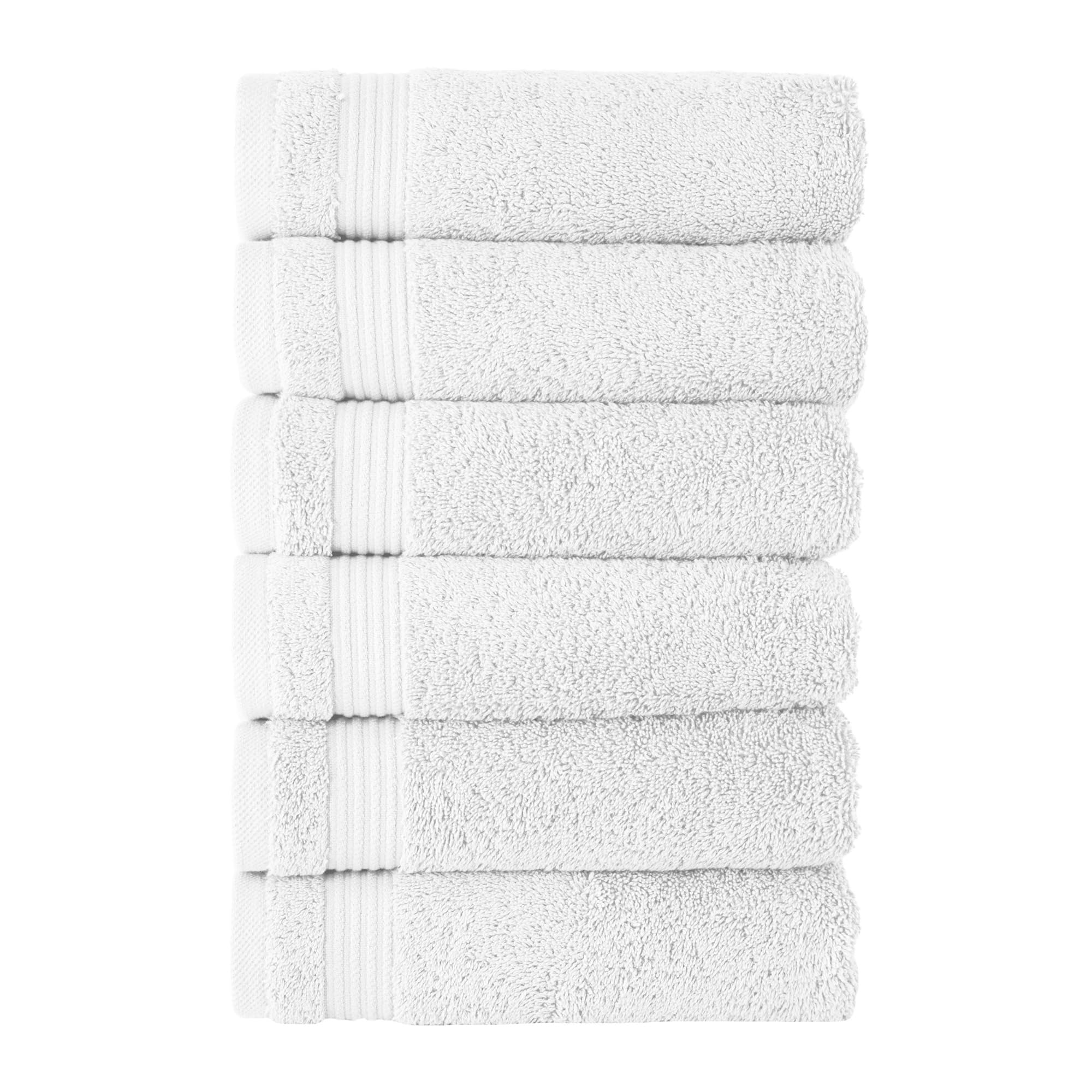 Classic Turkish Towels Ctt - Premium 6 Piece Hand Towels Set, 100% Turkish Cotton, Quick Dry & Comfy Towels For Hotel & Spa, Hig