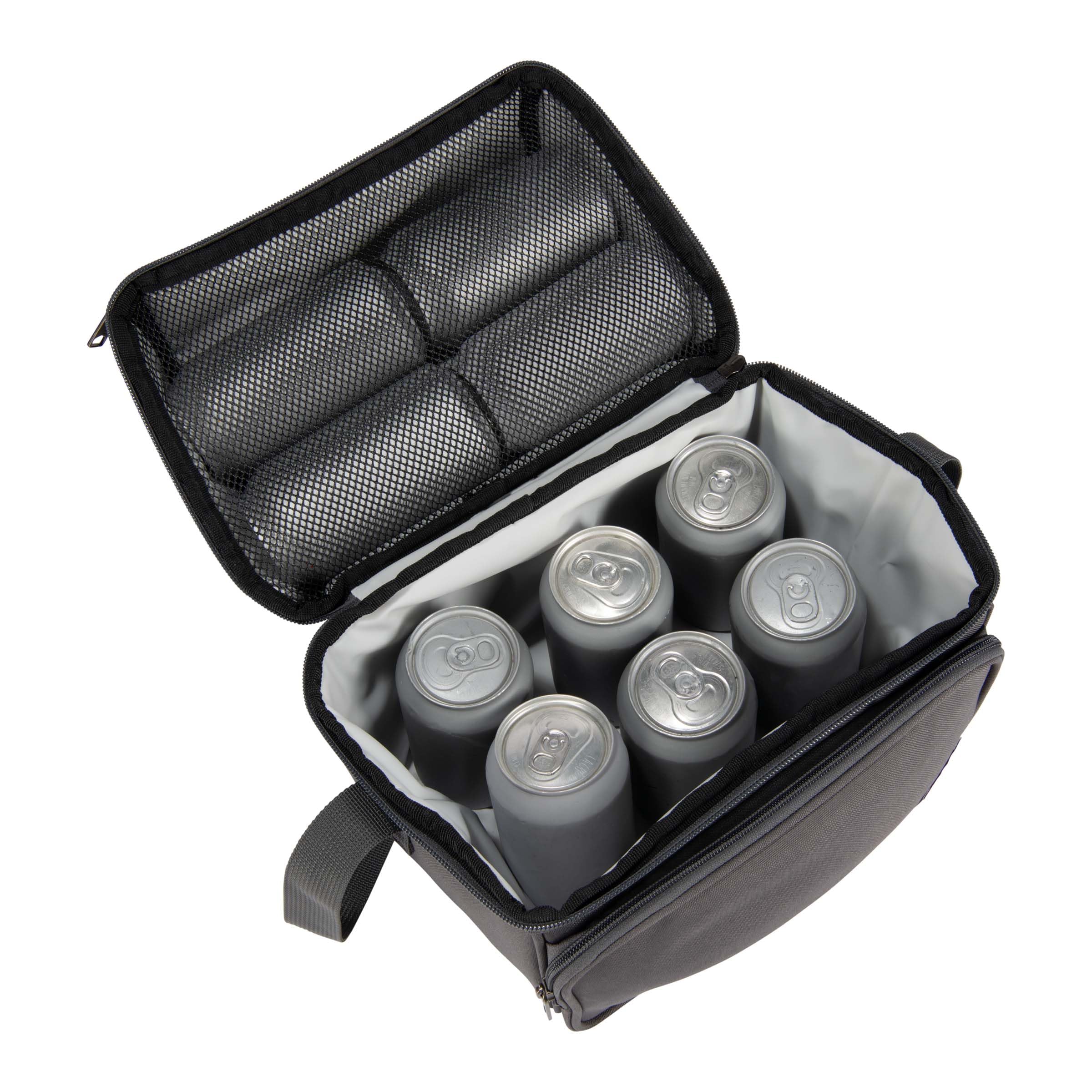Carhartt Camping Cooler, Worksite Lunchbox, Soft Shell Lunch Bag for Construction Sites, Work and Everyday Use, Gray