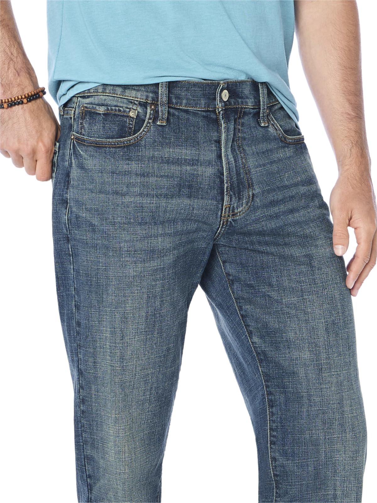 Lucky Brand Mens 181 Relaxed Straight Jean, Lakewood, 36W X 32L