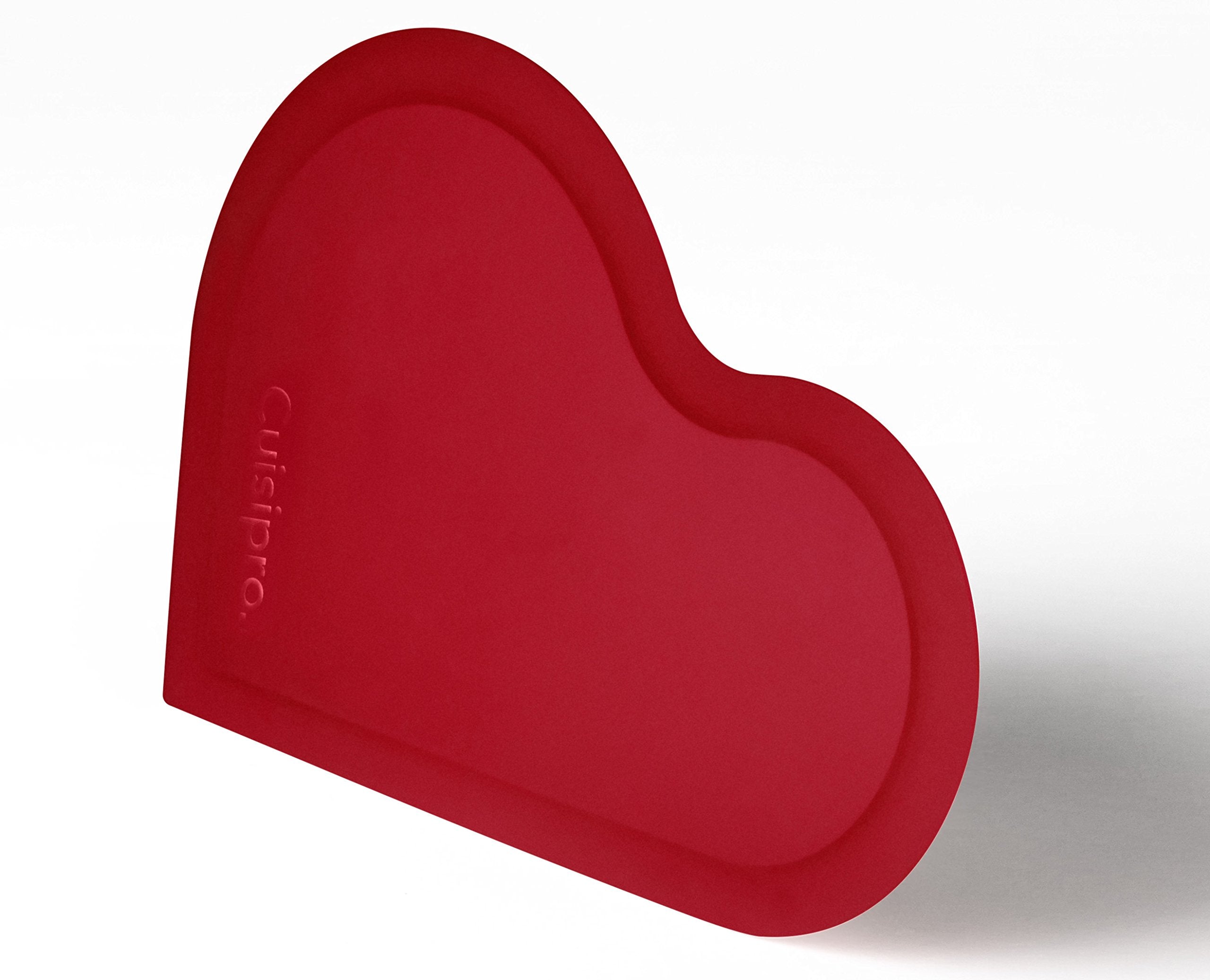 Cuisipro 0065506365053 Bowl Scraper, Stainless Steel Red, One