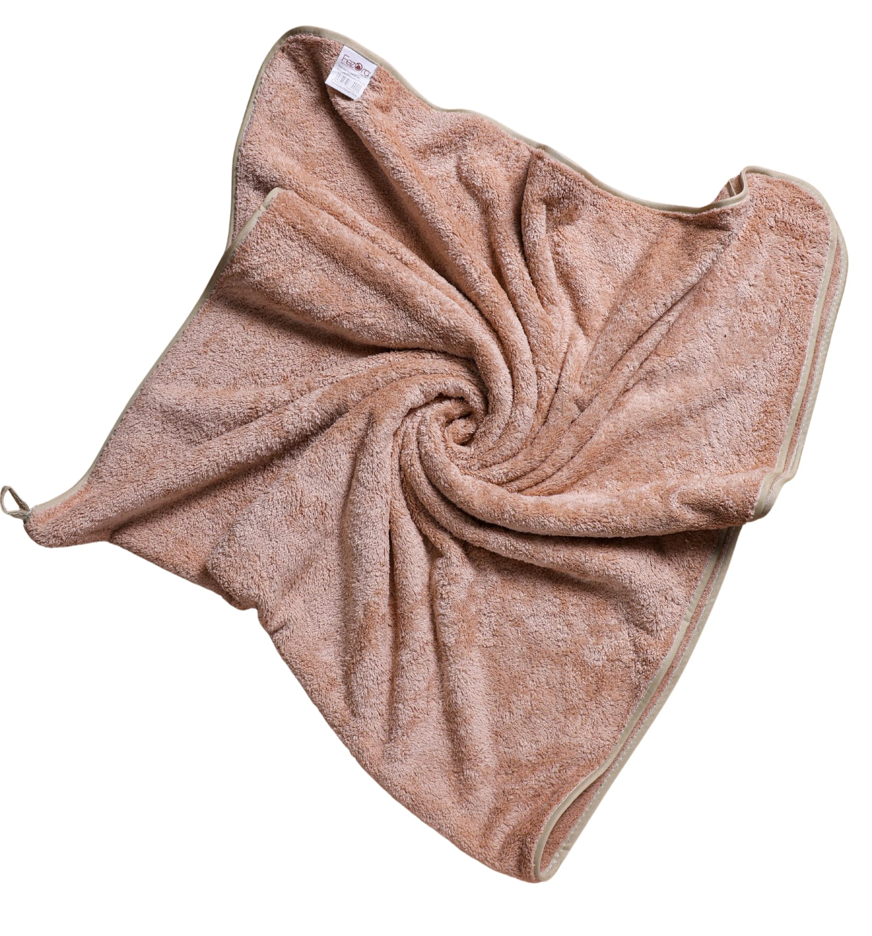 Fezora Microfiber Towels For Bath | Towels For Bath Large Size | Bath Towel- Super & Absorbent With Hook Quick Dry | 500 Gsm | 1