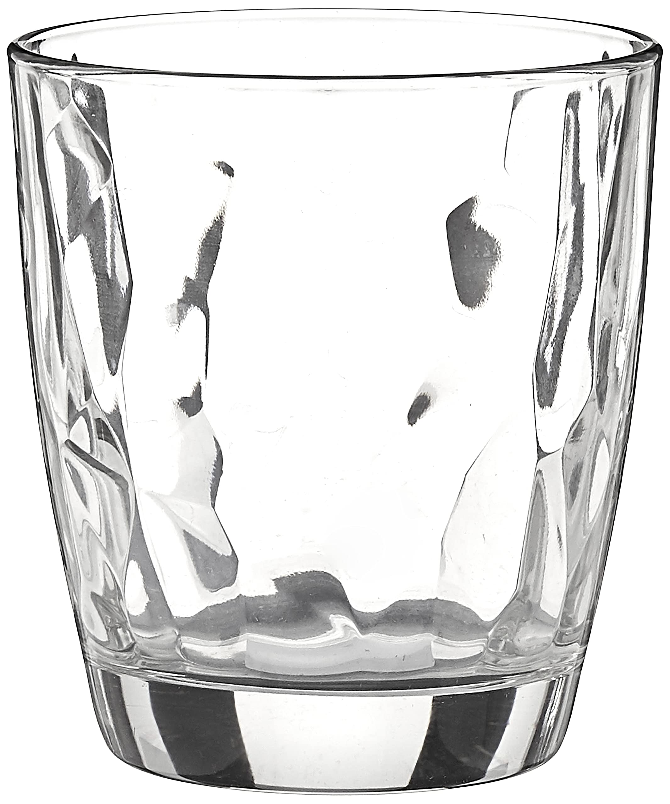 Bormioli Rocco Diamond Double Old Fashioned Glasses, Clear, Set of 6, 13-1/4 Ounce