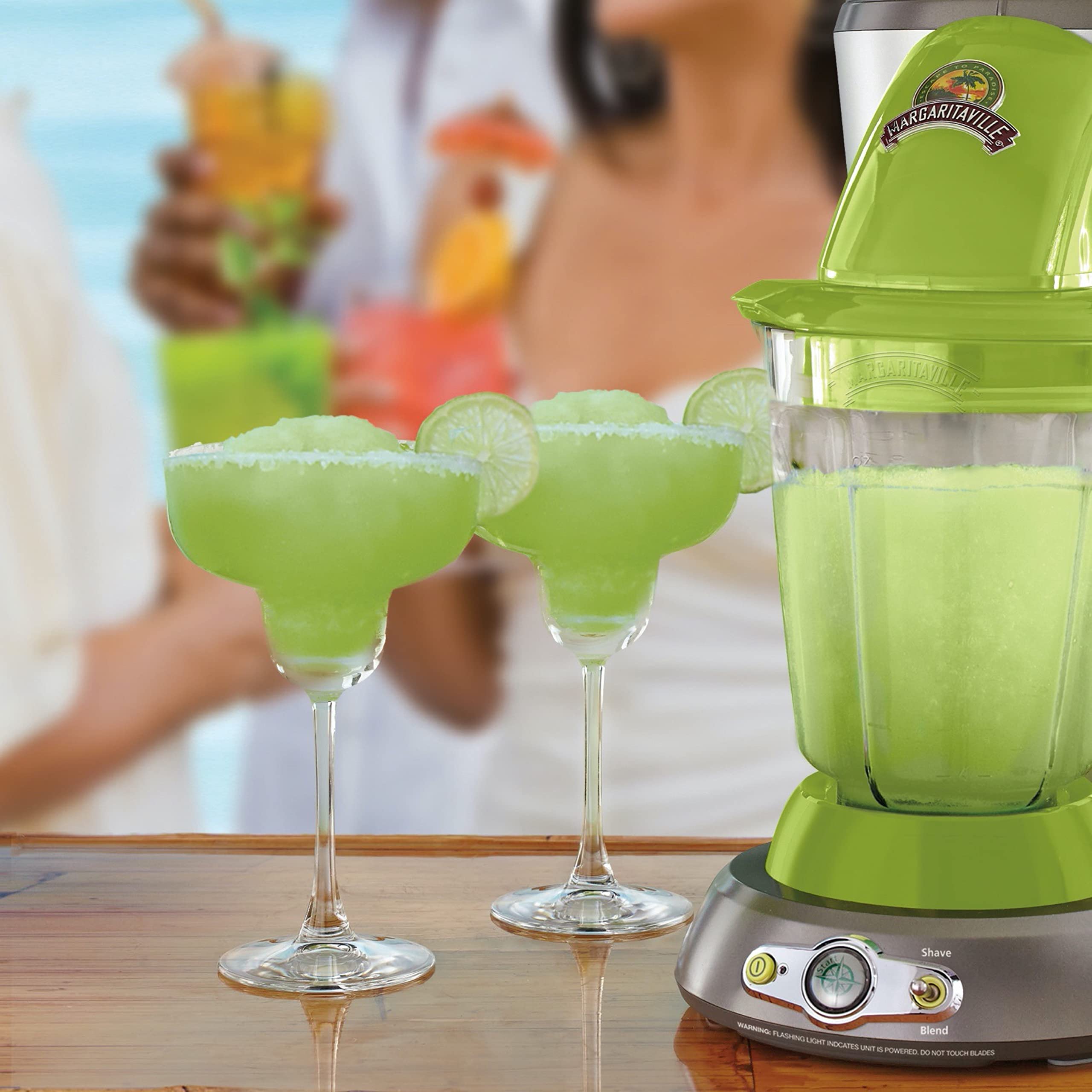 Margaritaville Bahamas Frozen Concoction Dual Mode Beverage Maker Home Margarita Machine With No-Brainer Mixer And, 36 Ounce Pit