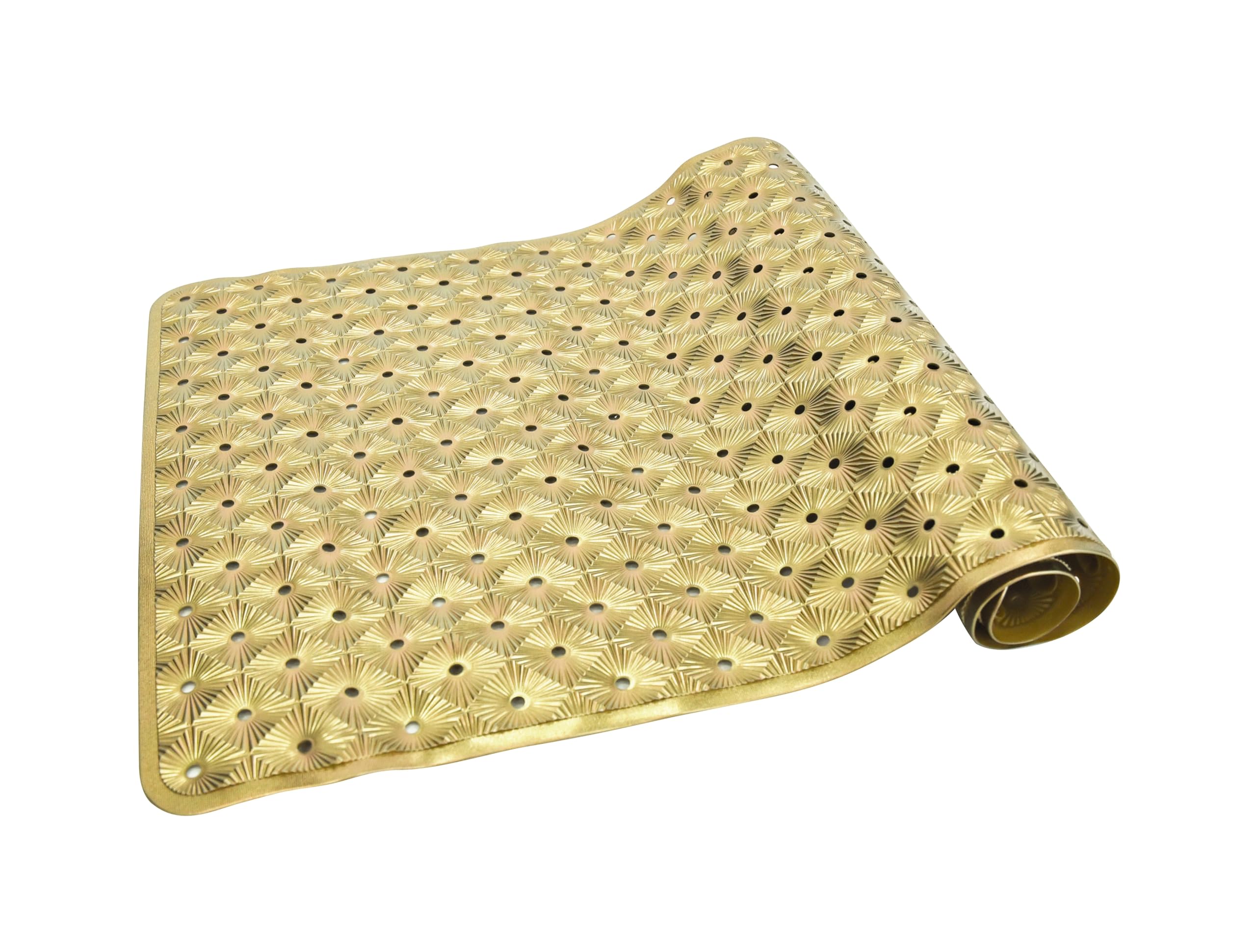 Bathtub Mat Non Slip with Suction Cups 15x27 - Anti-Slip Shower Mat for Kids, Toddlers, and Seniors - Machine Washable Bath Tub 