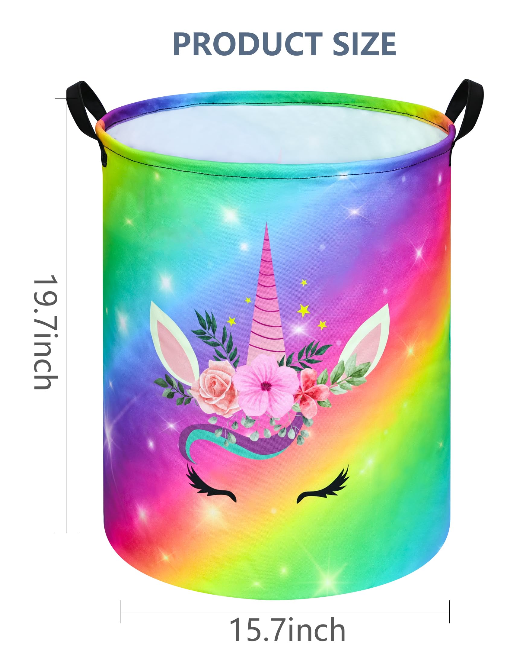 Vaivusto Large Laundry Basket Canvas Storage Bins Baby Nursery Hamper For Boys And Girls Toy Box Gift Baskets For Home,Office,Ho