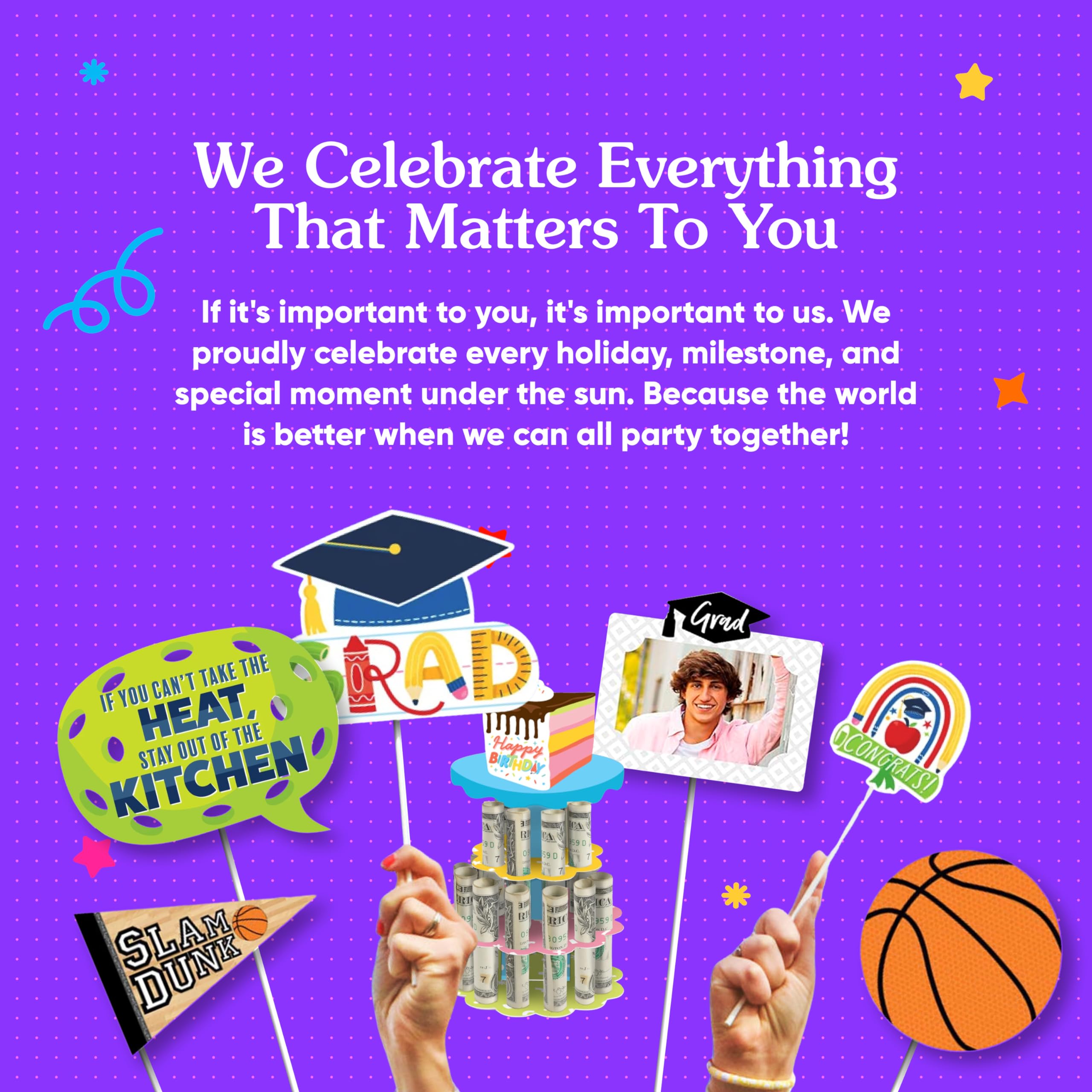 Big Dot Of Happiness Funny Law School Grad - Future Lawyer Graduation Party Photo Booth Props Kit - 10 Piece