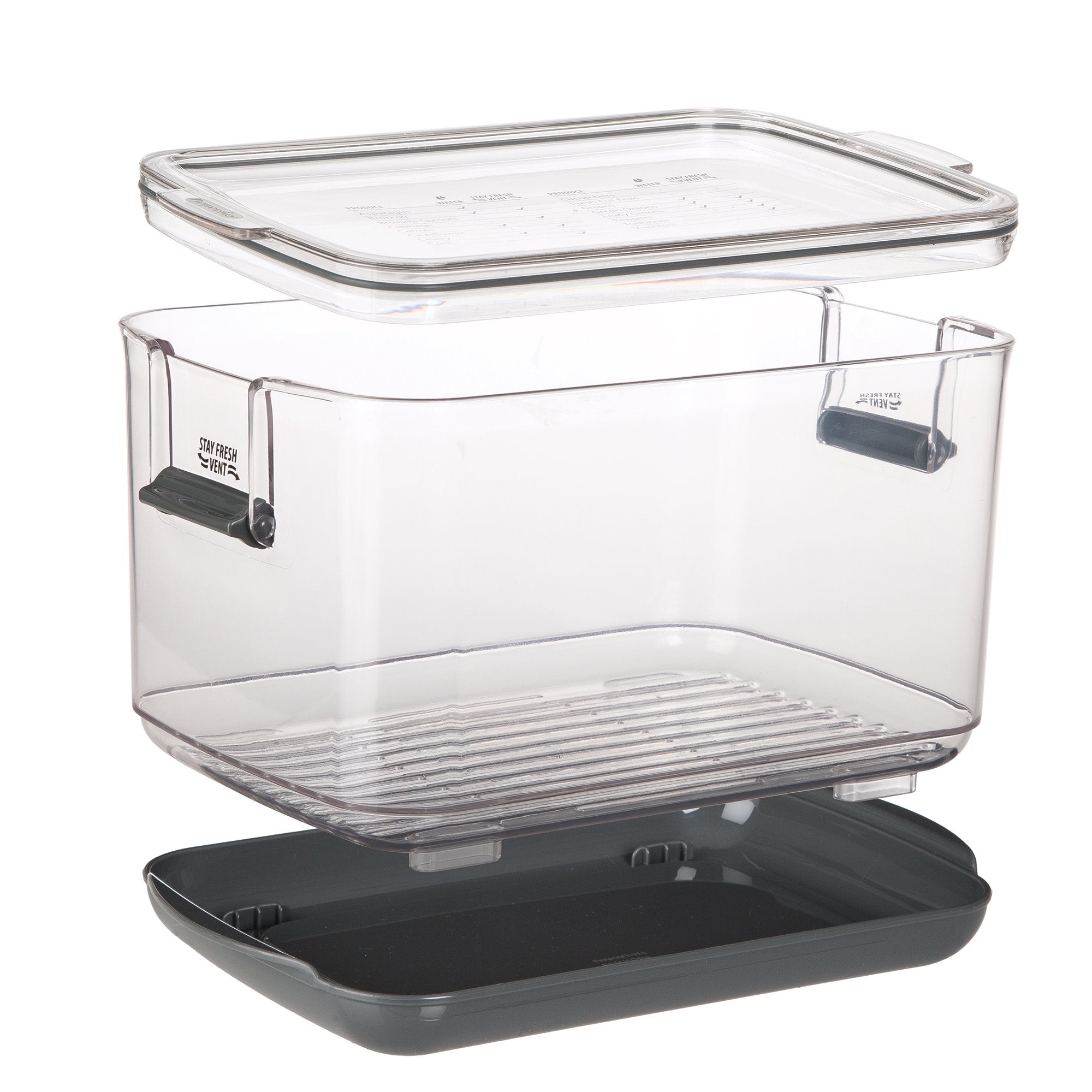 Prepworks By Progressive Produce Prokeeper Storage Container With Stay-Fresh Vent System, 5.7 Quarts