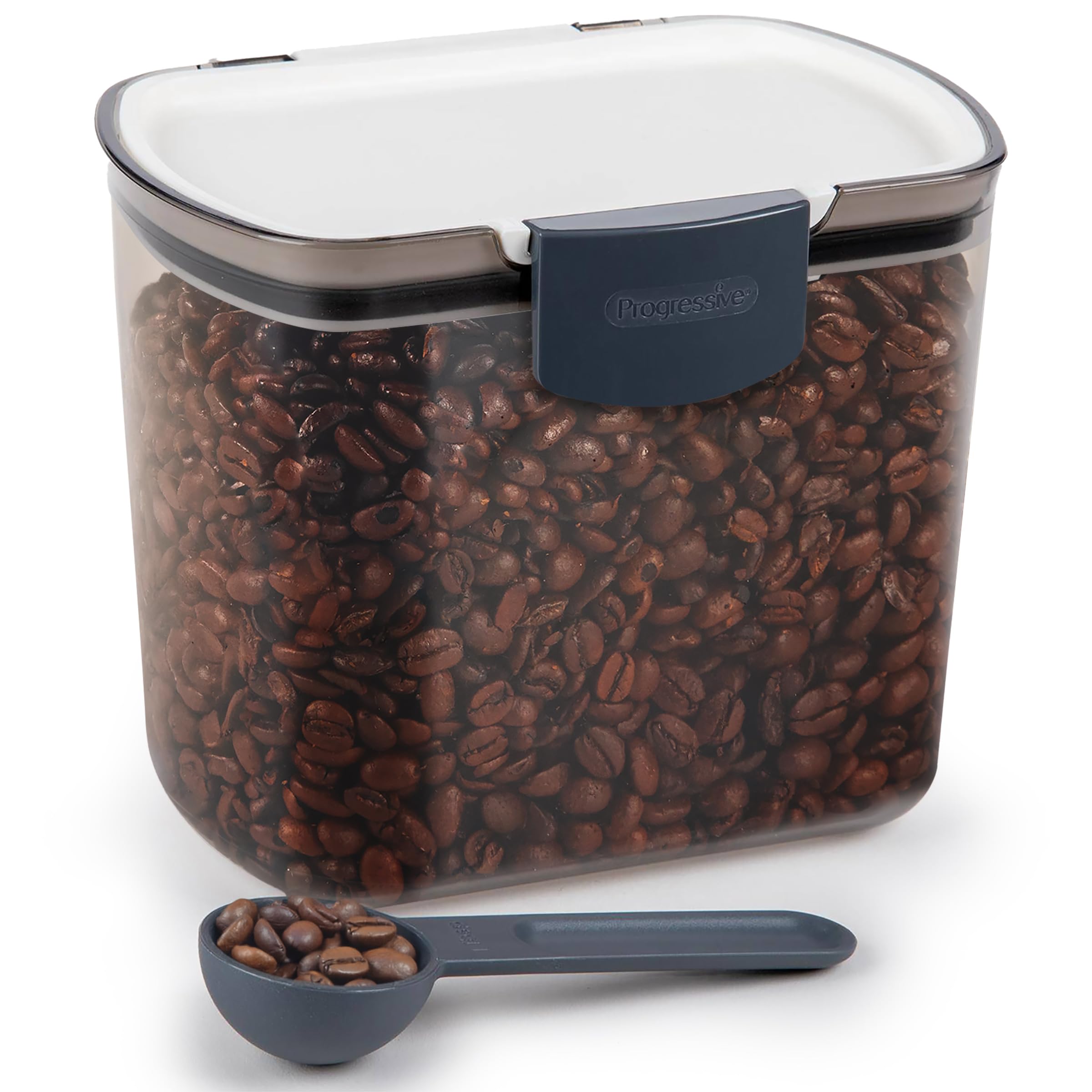 ProKeeper 1.5-Quart Coffee Storage Container with Scoop - Tinted, Airtight Plastic