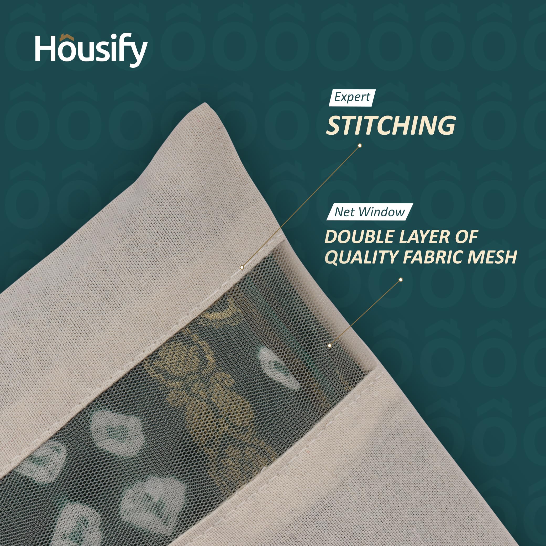 Housify Cotton Saree Cover with ZIP - 20 Cotton Big Size(16.514.5 Inches) Single Saree Storage Bags/Cover/Pouches for Packing Sa