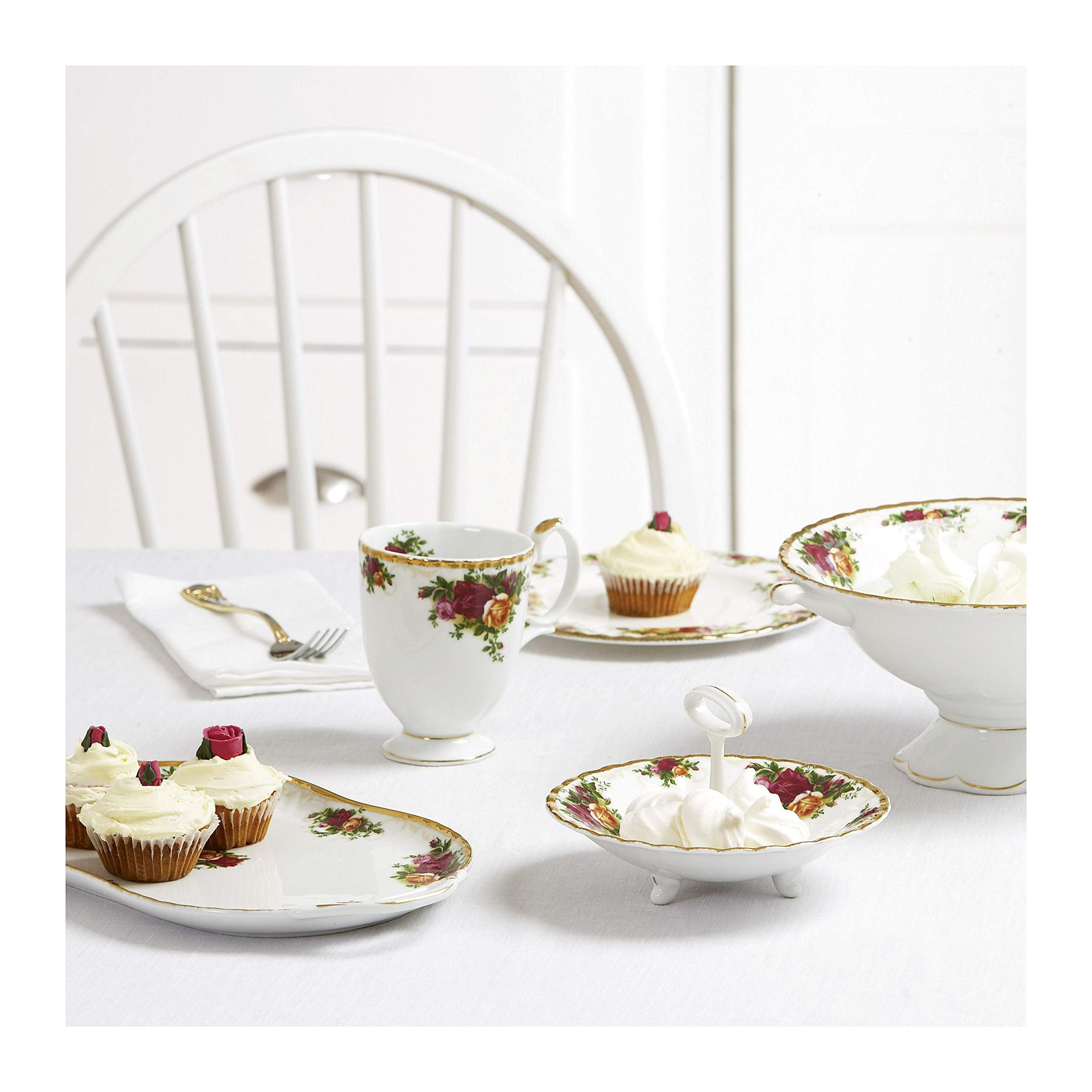 Royal Albert Old Country Roses Salad Bowl, 11'', Multi