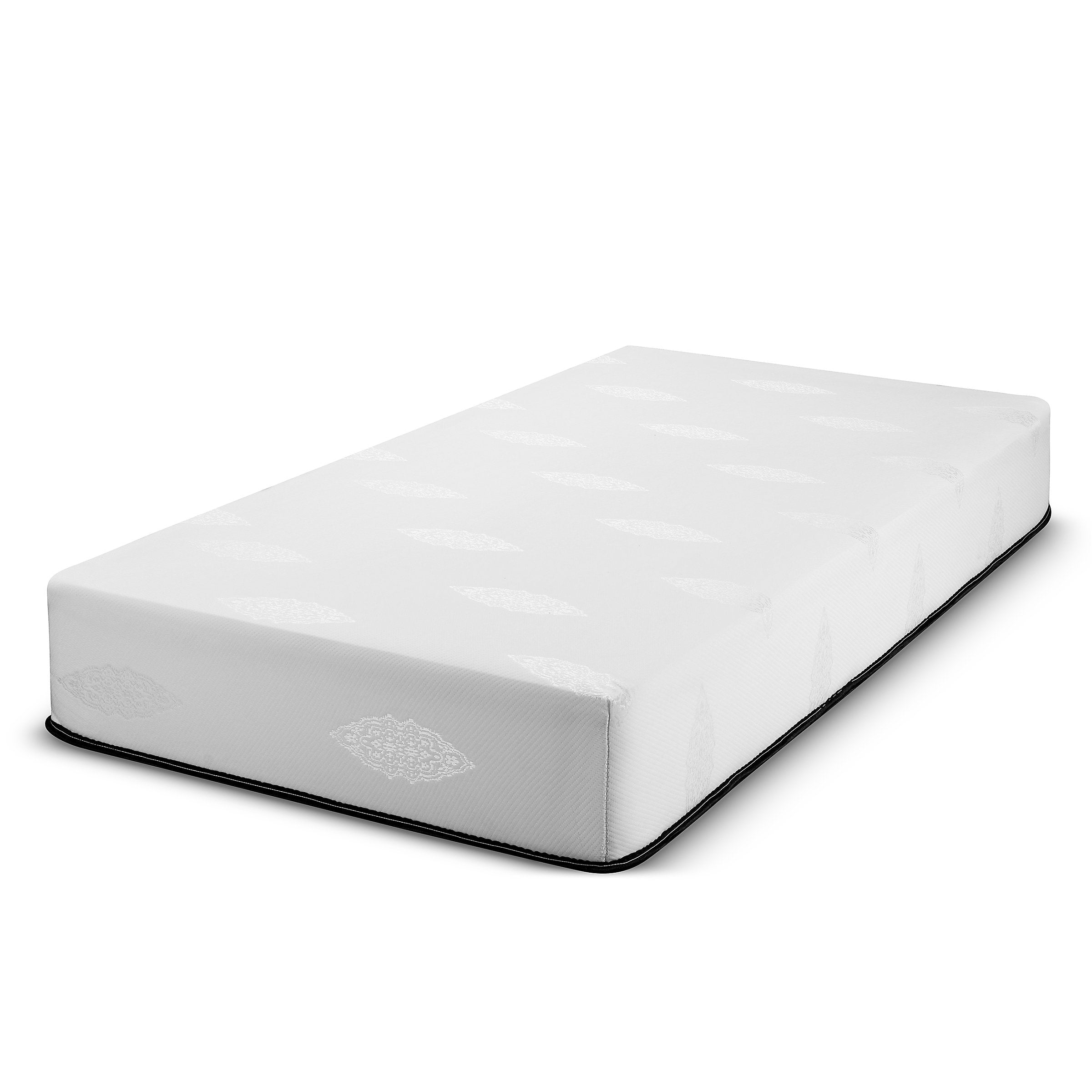 Best 2 Rest Memory Foam Mattress Cooling Gel-Infused Soft- Made In Usa (30 X 74, White 6 Inch)