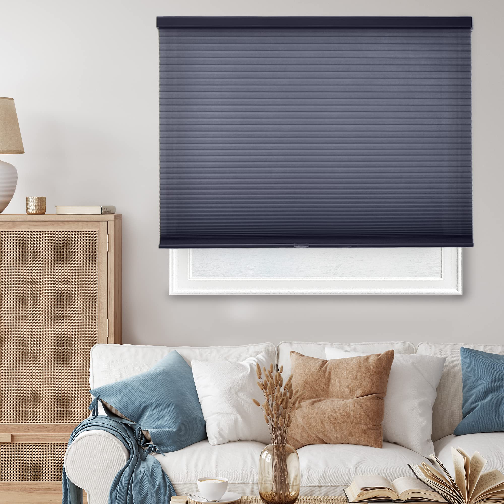 CHICOLOGY Cellular Shades , Window Blinds Cordless , Blinds for Windows , Window Shades for Home , Window Coverings , Cellular B
