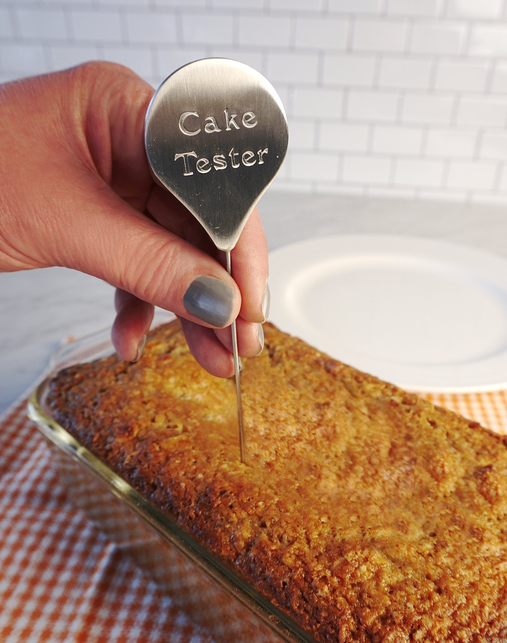 Rsvp International Endurance Kitchen Baking Tool Collection, Cake Tester, Stainless Steel