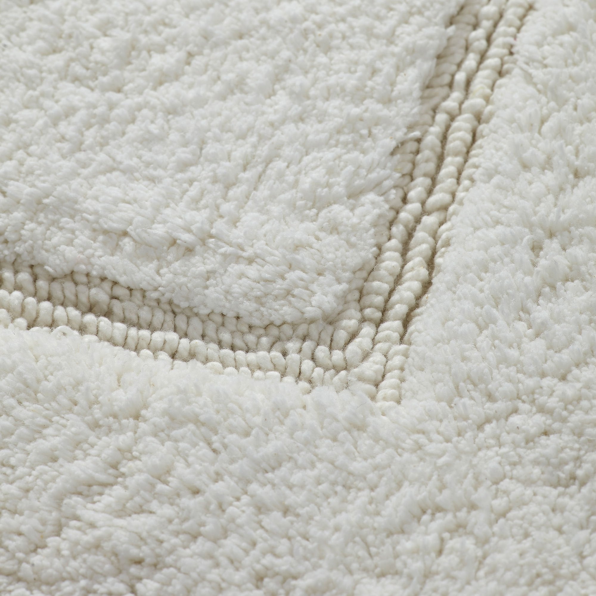 Amrapur Overseas Modern Threads - 2-Pack Luxury Bath Mat Set - Solid Loop Soft Combed Cotton - Non-Slip Backing For Restroom Flo