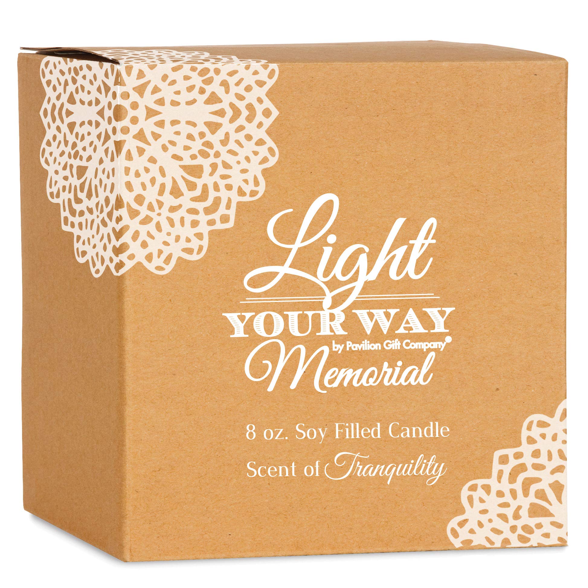 Pavilion Gift Company - Amazing Friend 8 oz Bereavement Candle, Memorial Gifts for Loss of Mother Father Friend Loved One, Remem
