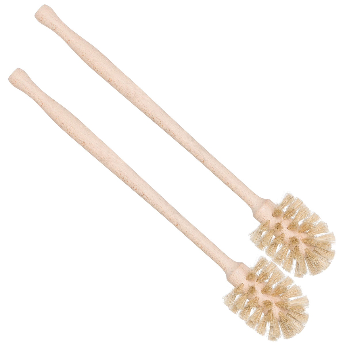 Redecker Bottle Brush Cleaner - Horsehair And Beechwood Handle For Vases, Pitchers, Mugs, And Baby Bottles, 13-3/4 Inch - Horseh