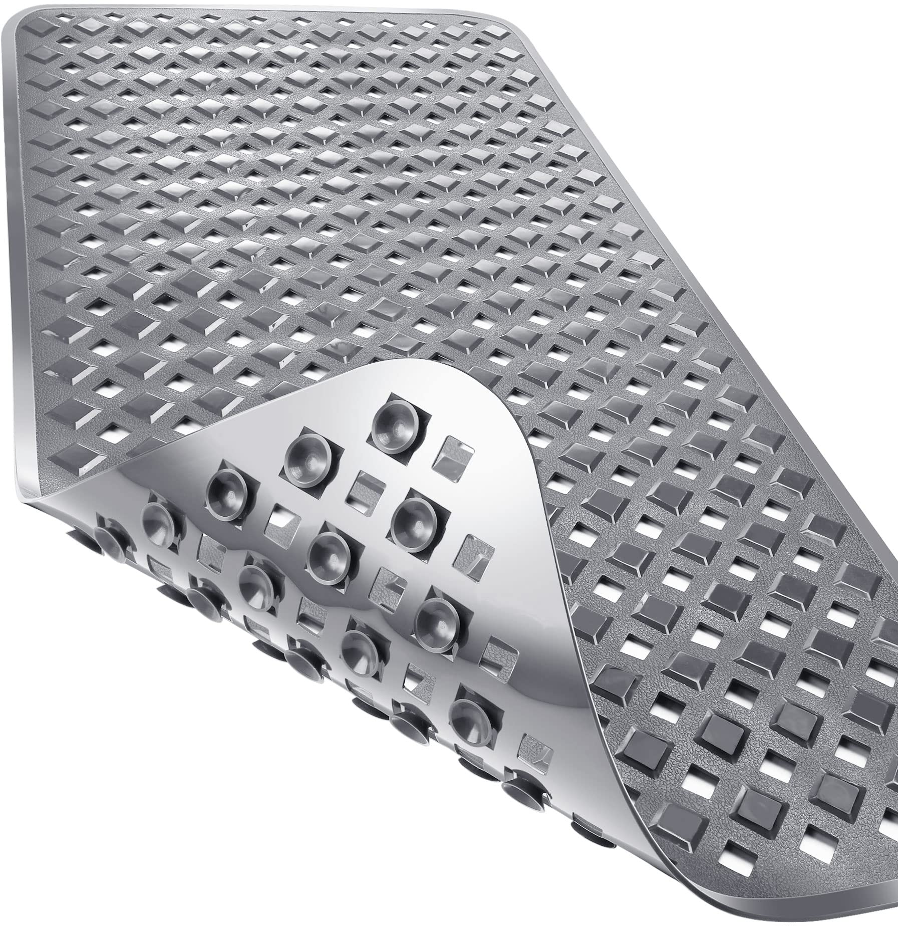 Yimobra Original Bath Shower Mat For Tub, Non Slip Bathtub Mats With Drain Holes, Suction Cups, Machine Washable, Bpa, Latex, Ph