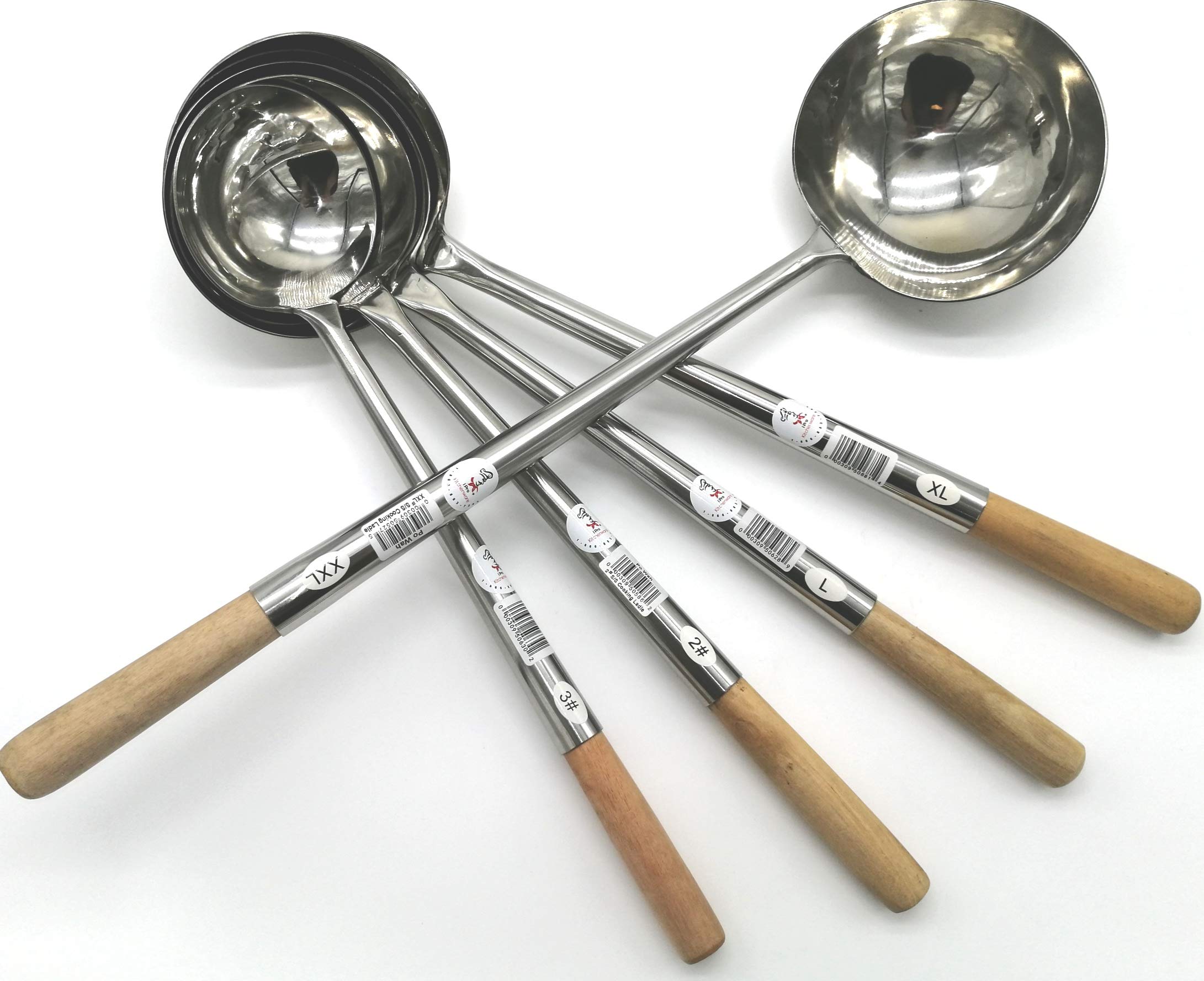 10 Oz Chinese Cooking Ladle *(Width: 5'' X Length: 19-1/4'') Size: Large