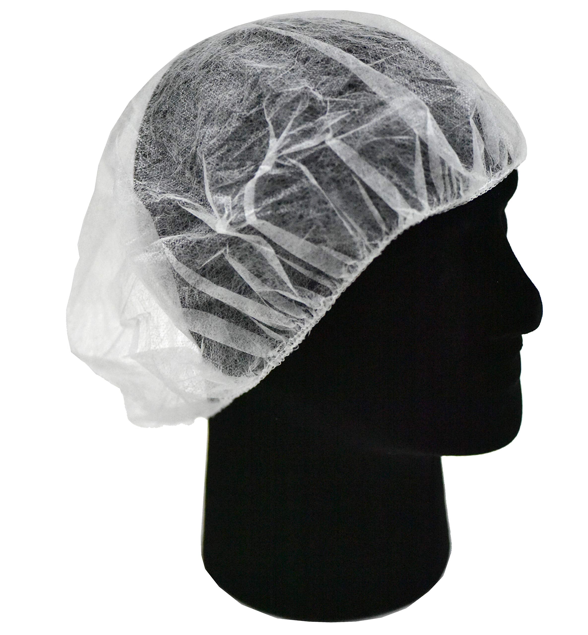 G & F Products 13040-100 Disposable Bouffant Caps Hair Net, Spun-Bonded Polypropylene, Non-Woven, Medical, Labs, Nurse, Tattoo,
