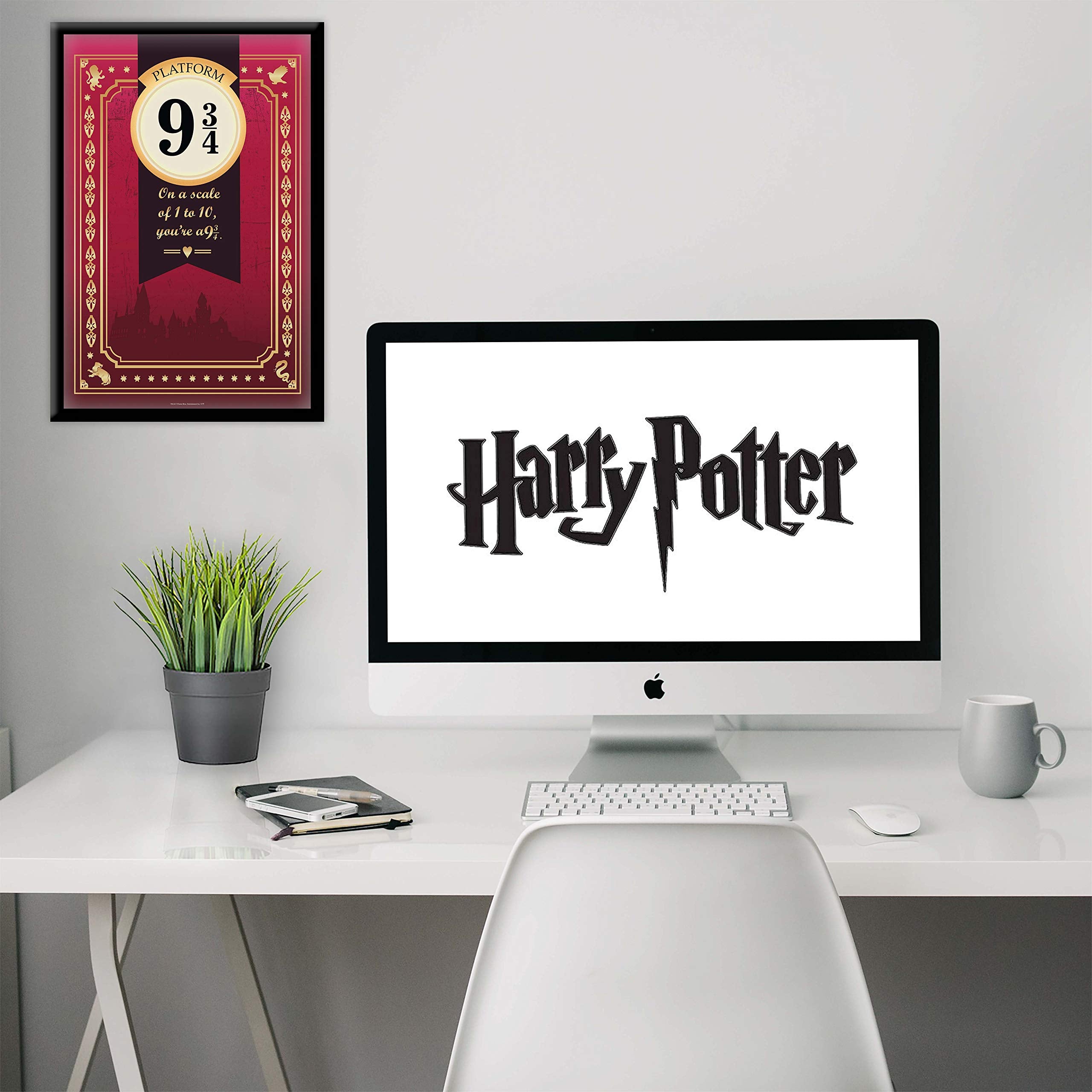 Mcsid Razz Licensed By Warner Bros, Usa Official House Crest, I Solemnly Chibi, 93/4, All Crest Harry Potter Paper Poster Withou