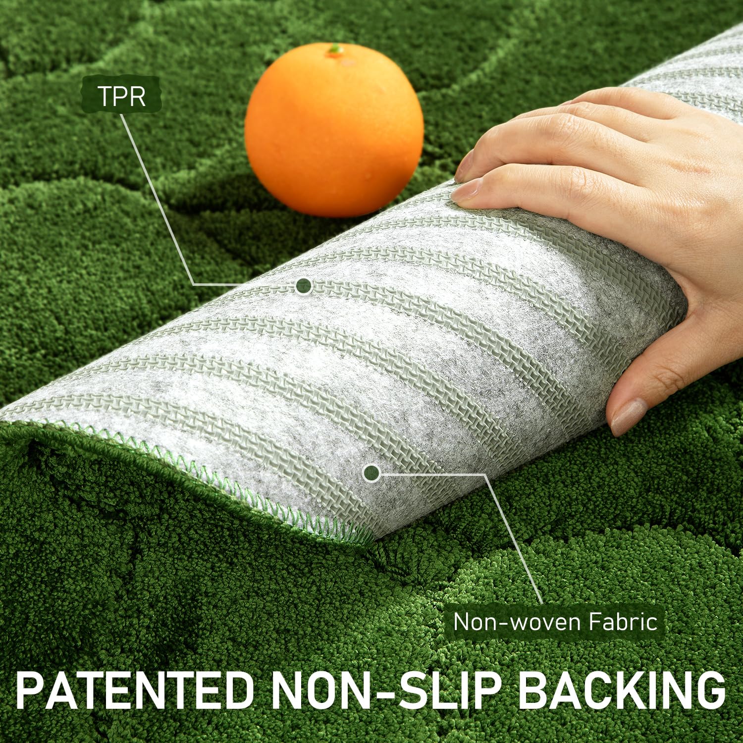 Bsicpro Large Bathroom Rugs, 24X36 Inches Bath Mats For Bathroom Non Slip, Soft Absorbent Microfiber Bath Rugs, Quick Dry Bathro