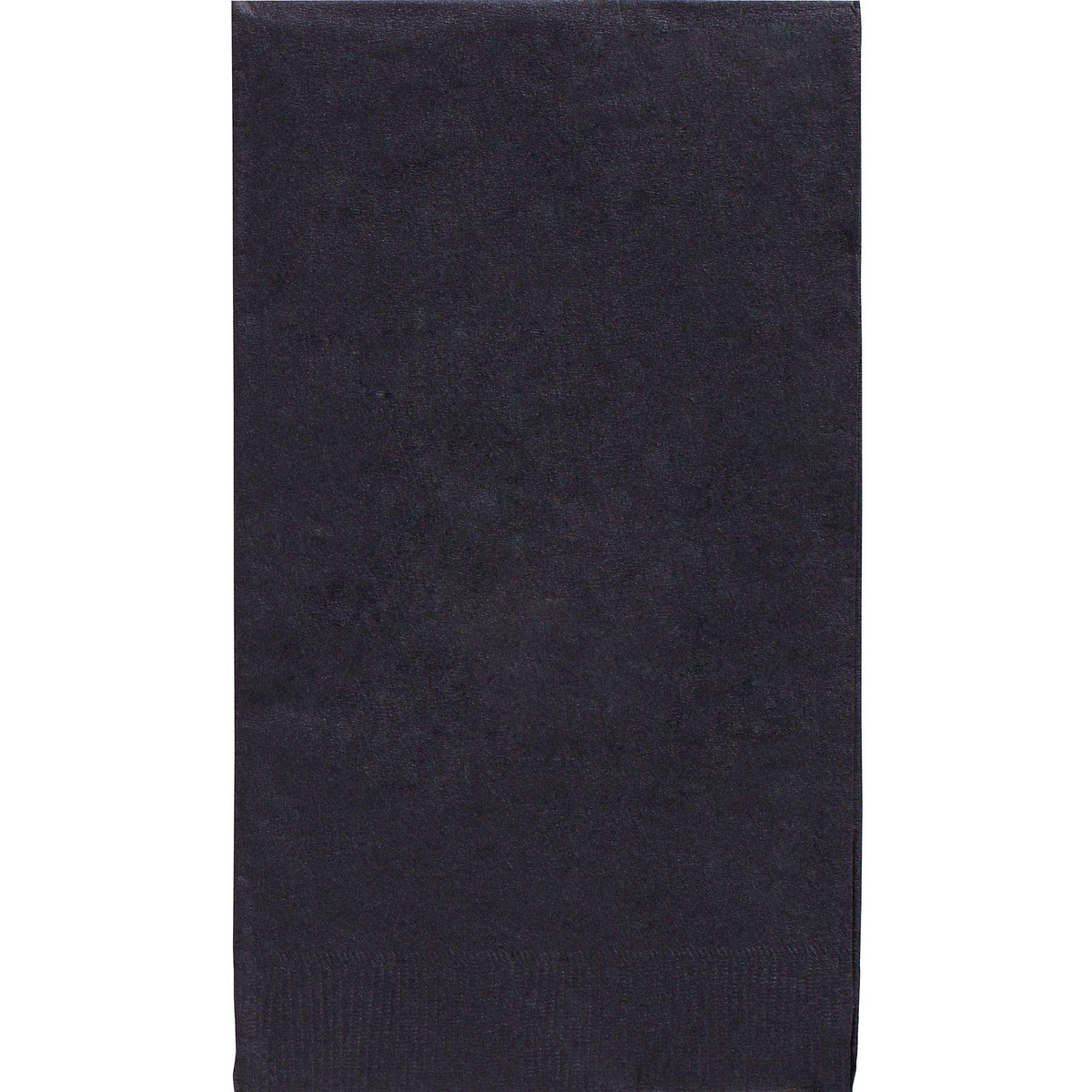 Amscan Jet Black 2-Ply Guest Towels - 8'' X 4'' (Pack Of 40) - Luxury Paper Hand Towels For Parties & Events