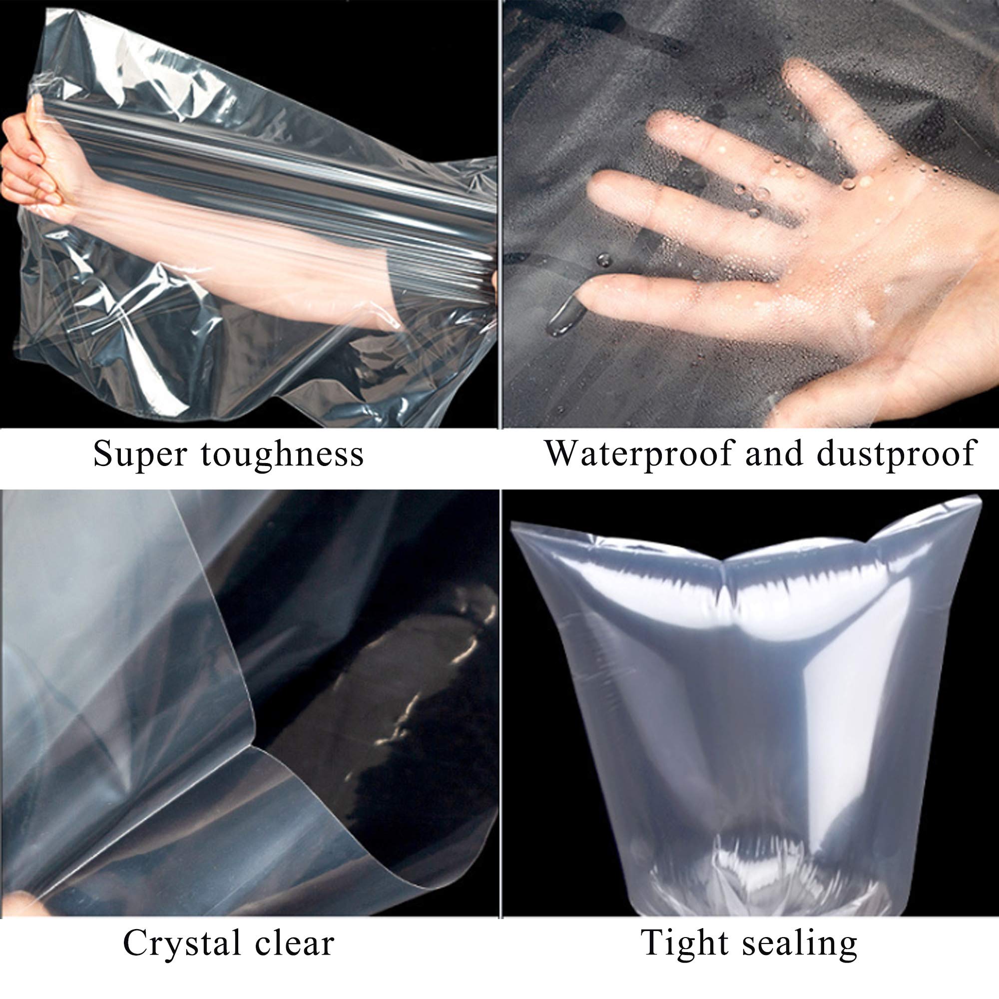 5 Gallon Food Grade Bucket Liner Bags For Marinating And Brining, Extra Heavy Duty Leak Proof Multifunctional Storage And Organi