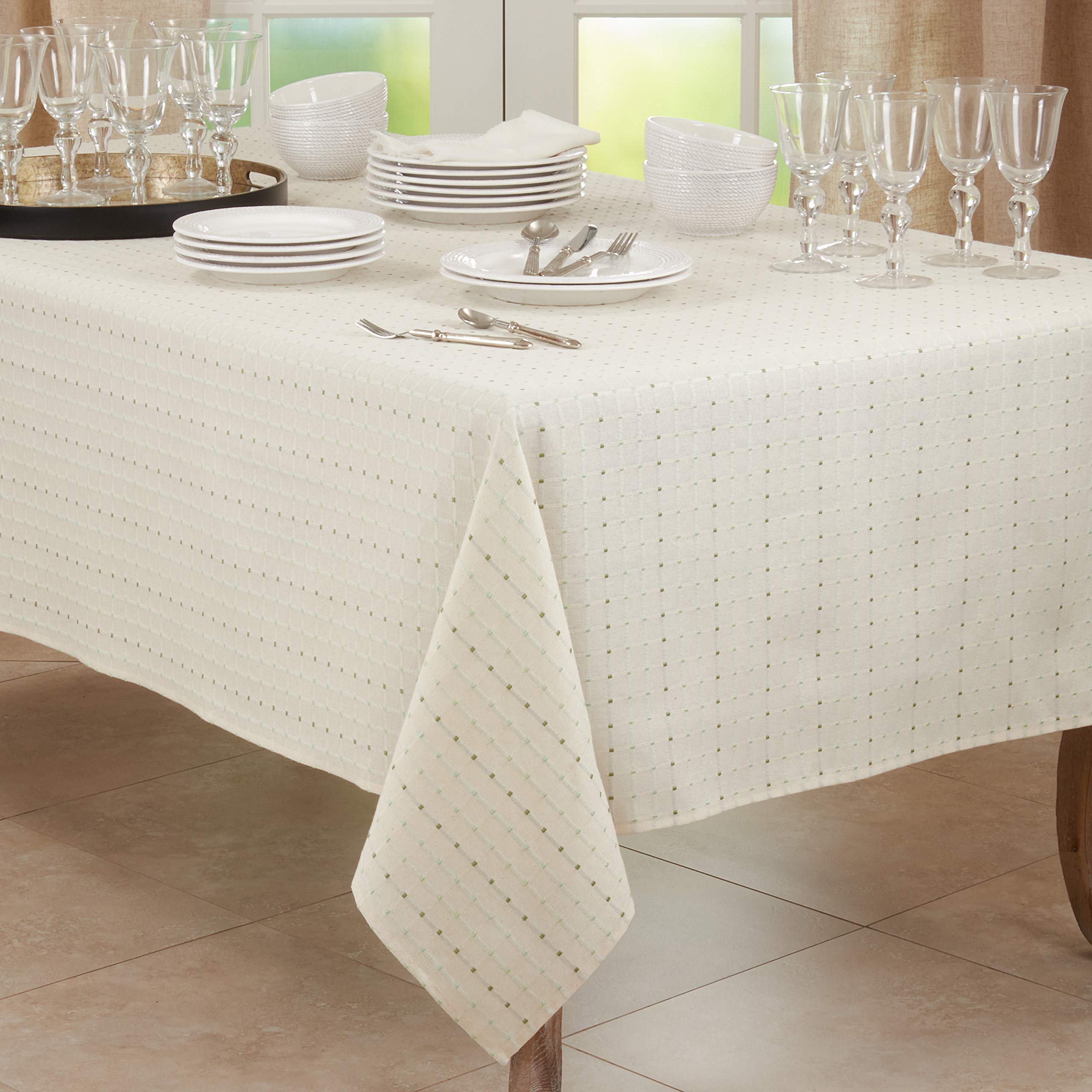 Stitched Line Tablecloth