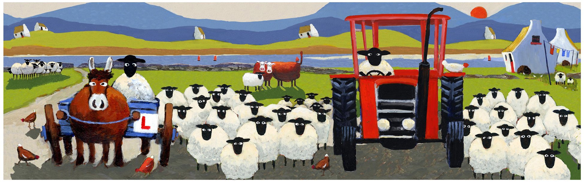 Thomas Joseph Tea Mug Form Ewe La One Mug Coffee Sheep New Bone China (11oz)