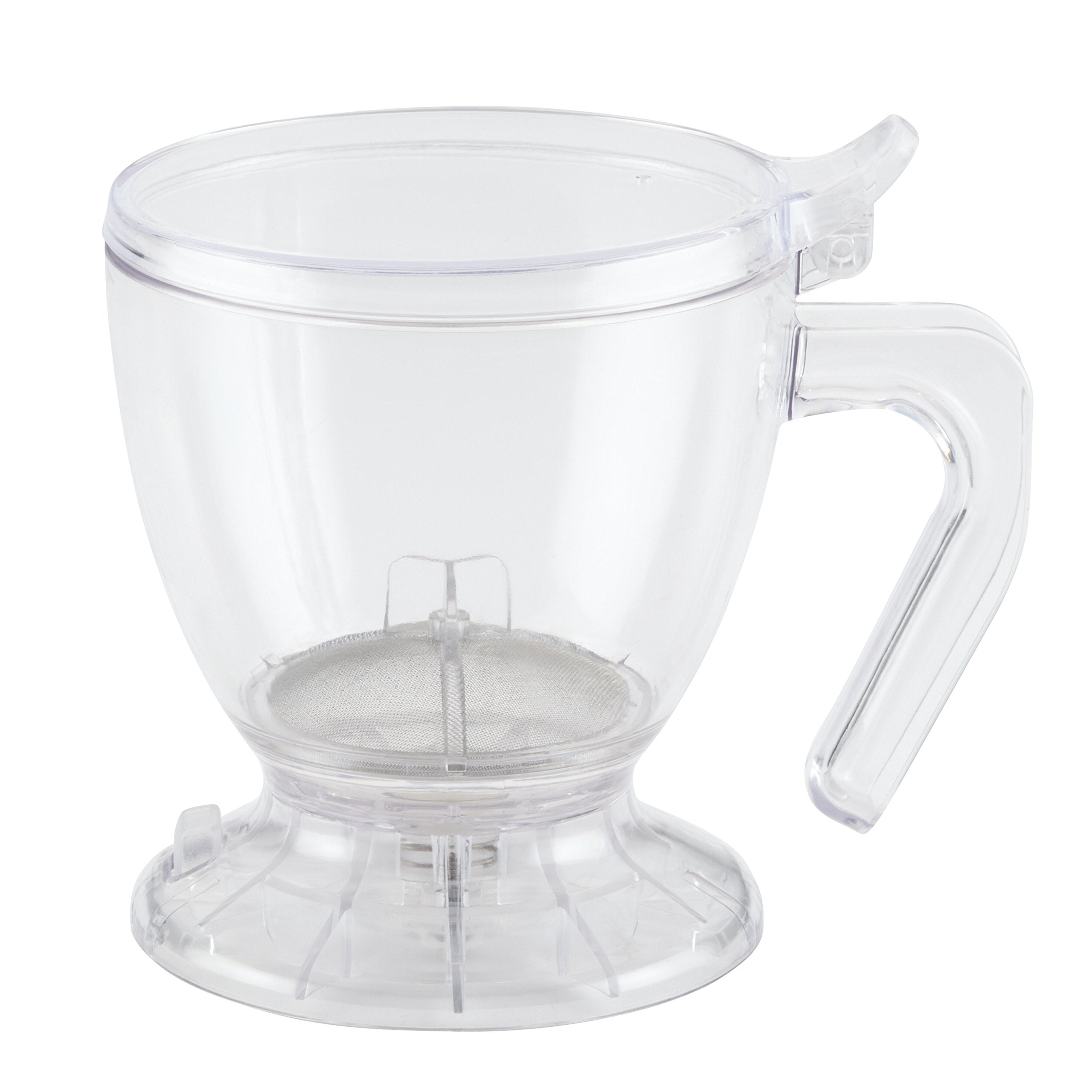 Bonjour Coffee & Tea Smart Brewer, 19.5 Ounce, Clear