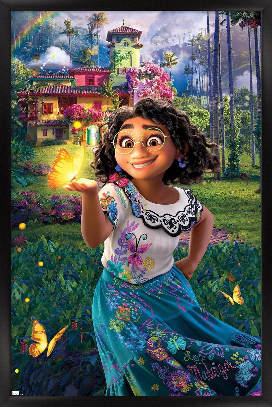 Trends International Disney Encanto - One Sheet Wall Poster, 22.37'' X 34.00'', Black Framed Version