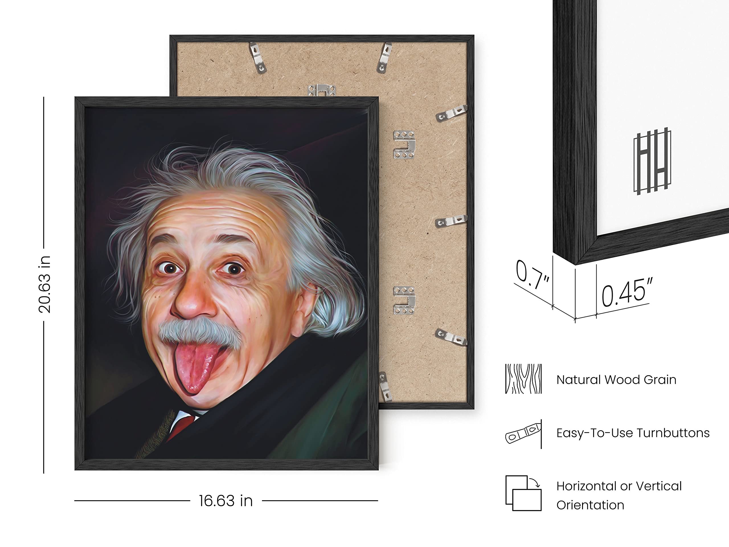 Haus And Hues Meme Poster For Teens - Albert Einstein Poster, Funny Wall Decor, Albert Einstein Portrait, Wall Art Einstein, Sci