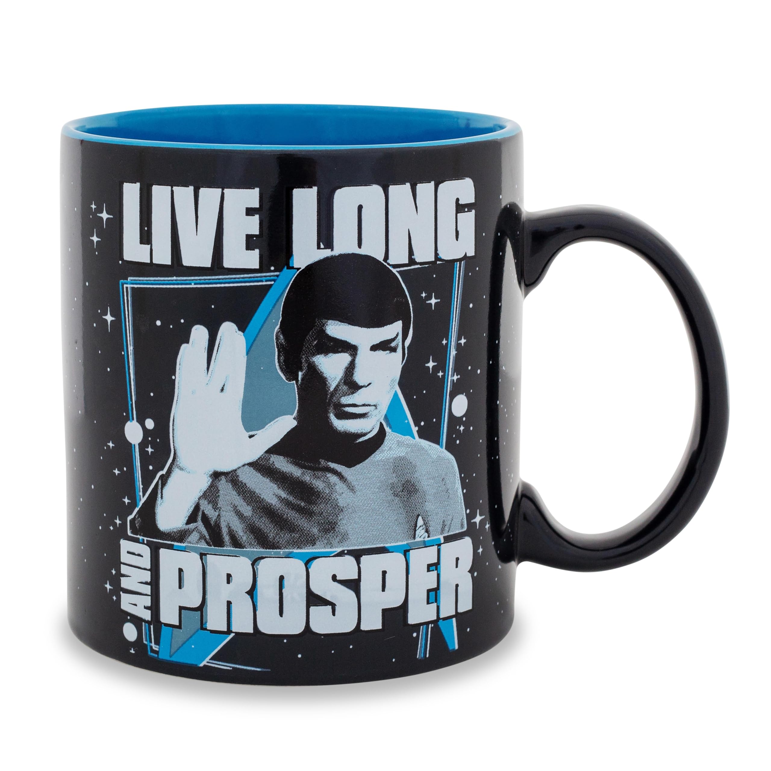 Star Trek Spock Live Long And Prosper 20Oz Ceramic Mug