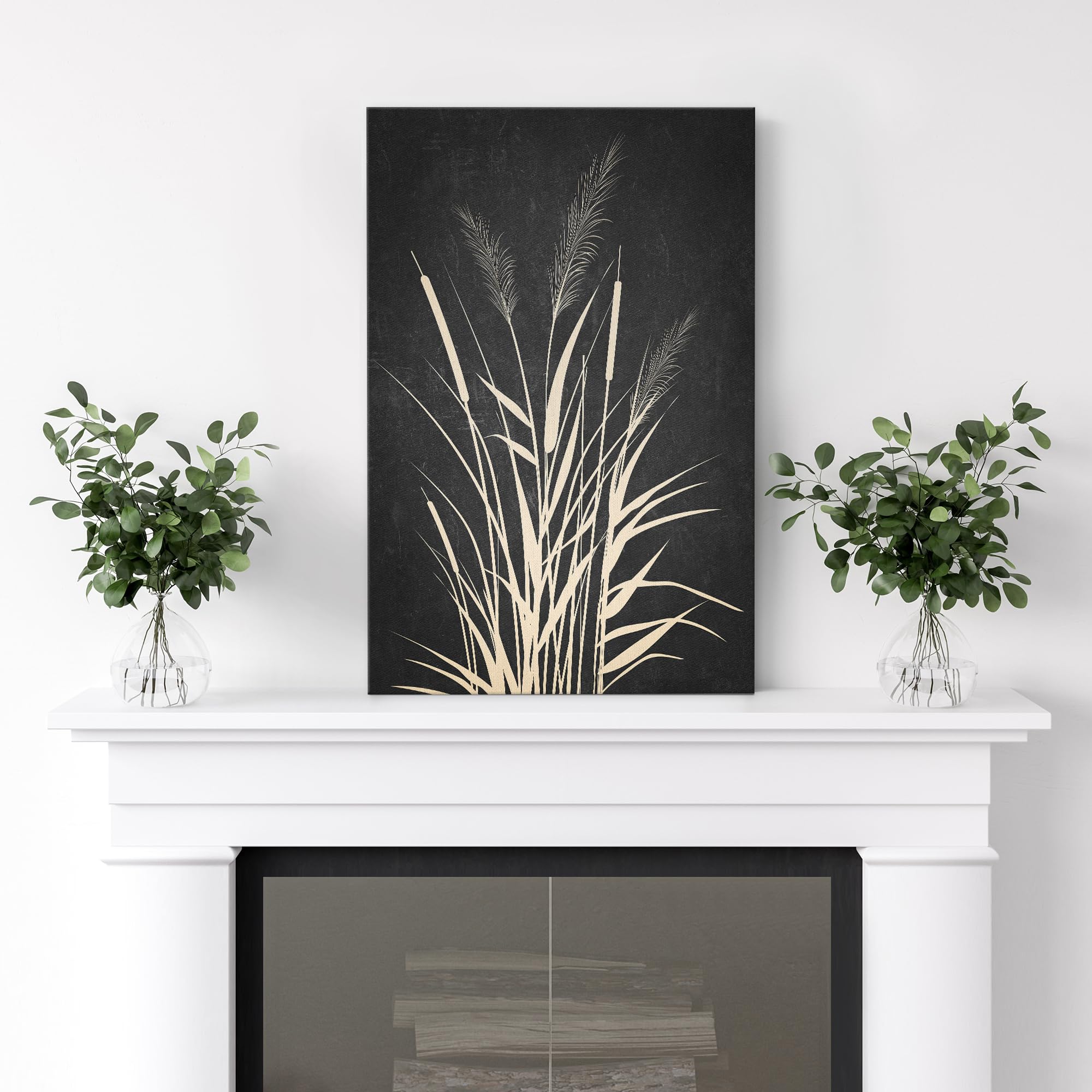 Wall26 Canvas Print Wall Art Lone Sheep In Vast Grassland Animals Photography Realism Rustic Scenic Landscape Wilderness Zen Col