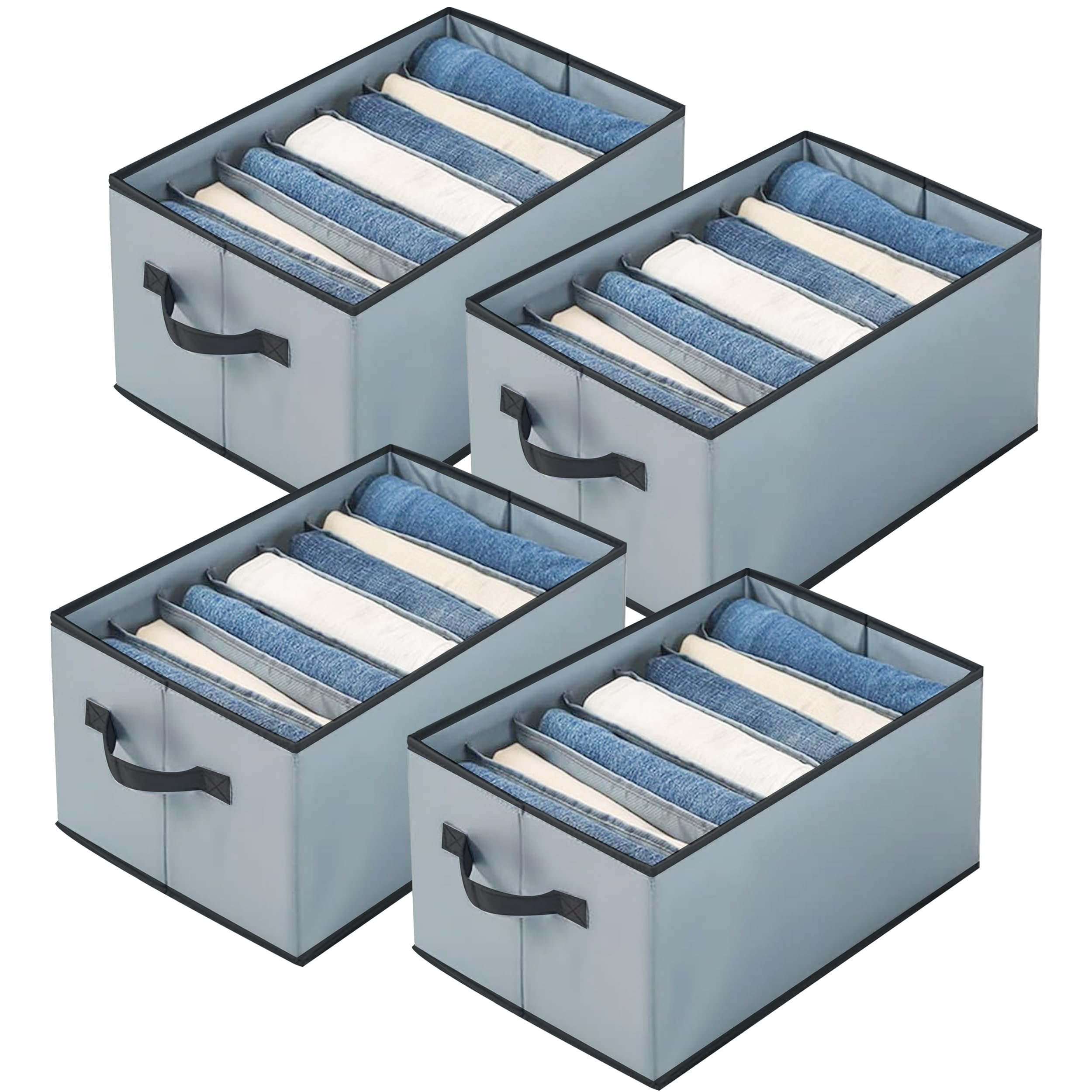 Homfil Wardrobe Organizer For Clothes Organisers Storage Box Clothes Organiser For Wardrobe Stackable Organizer For Wardrobe Clo