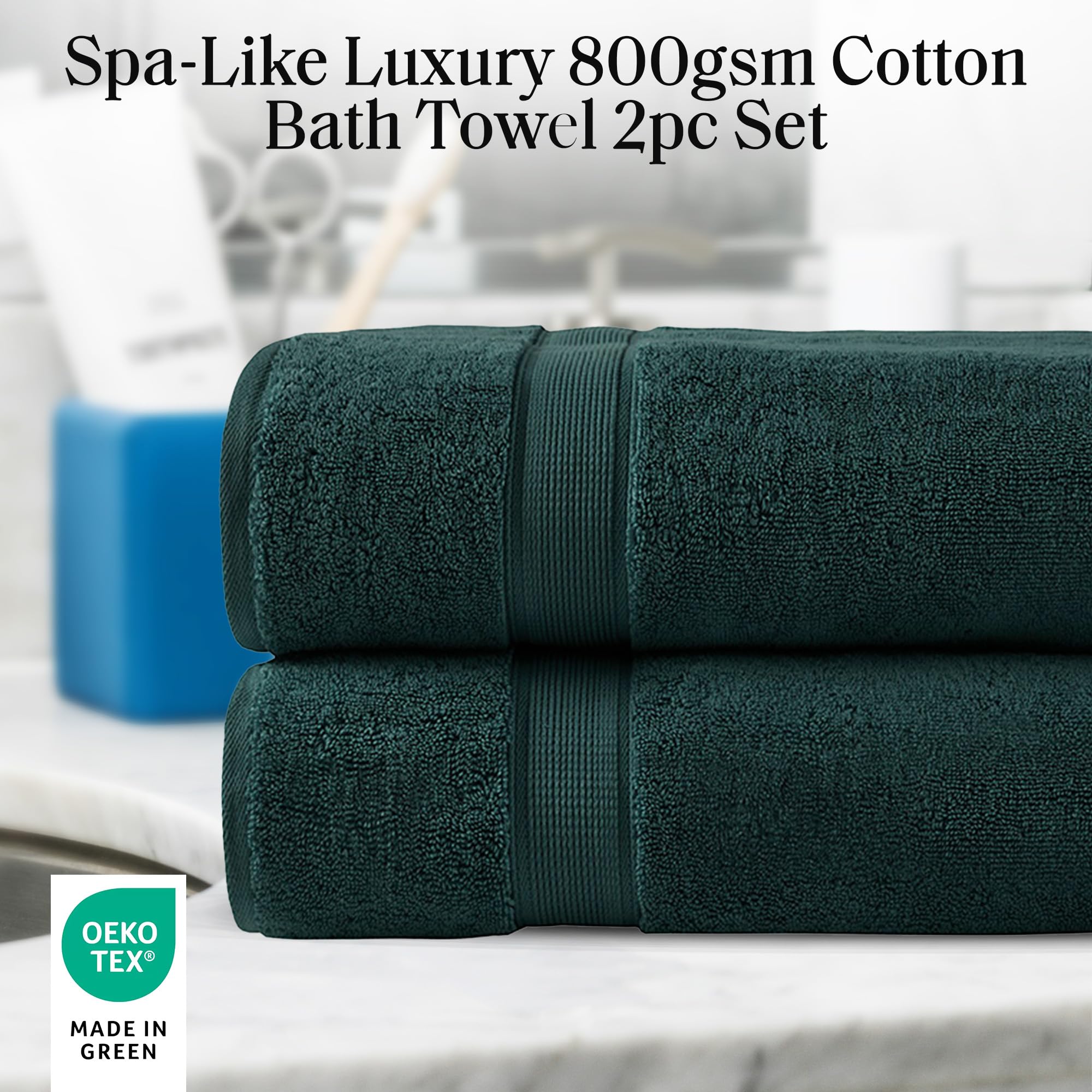 Madison Park Signature 800Gsm Bath Sheet Towel Oversized 34 X 68 2 Pack 100% Cotton Bath Towel Set Highly Absorbent Hotel Sp