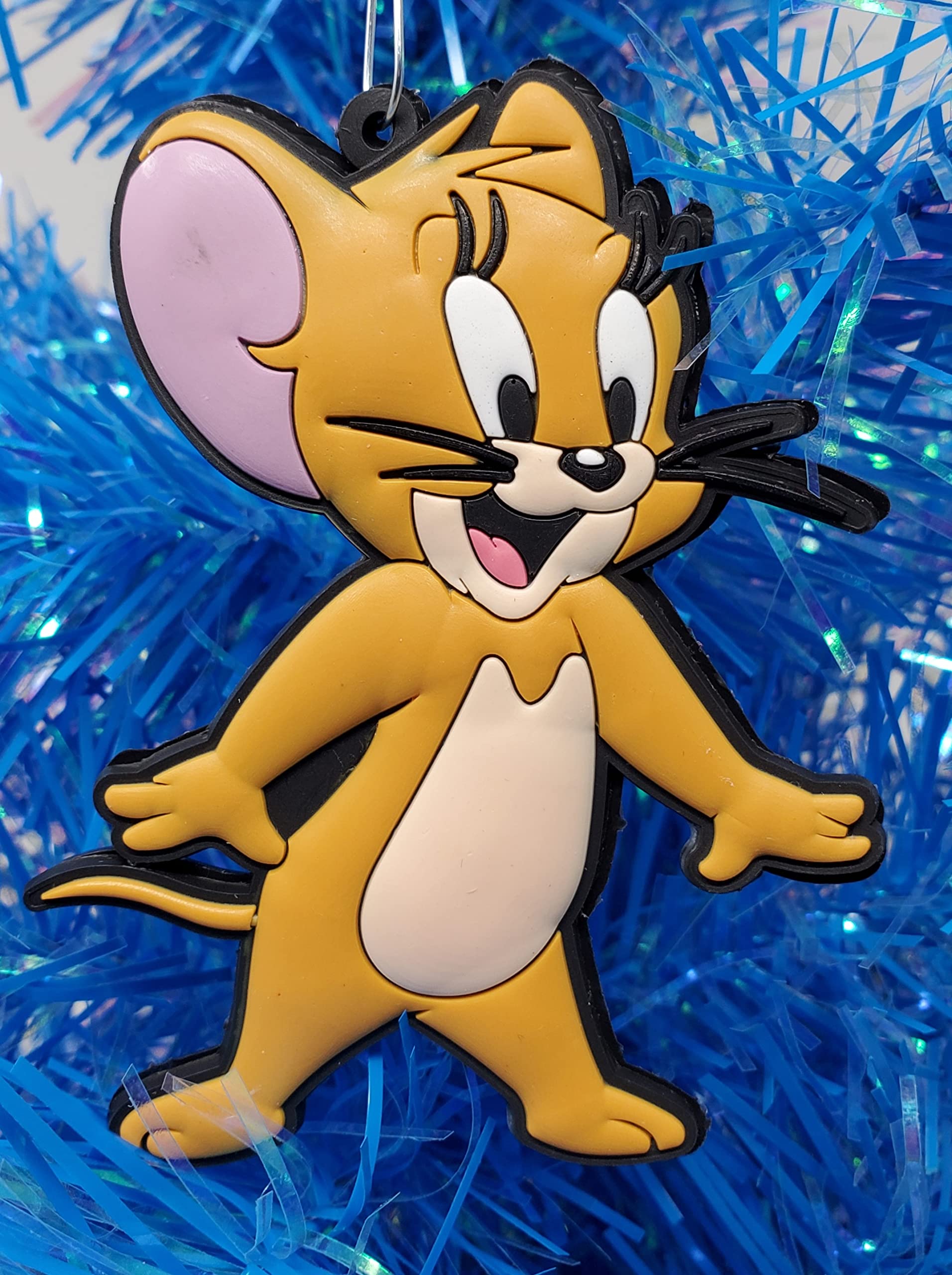 Cartoon Classic Iconic Cat and Mouse Duo Deluxe Christmas Ornament Set - Unique Shatterproof Design (Unique Design)