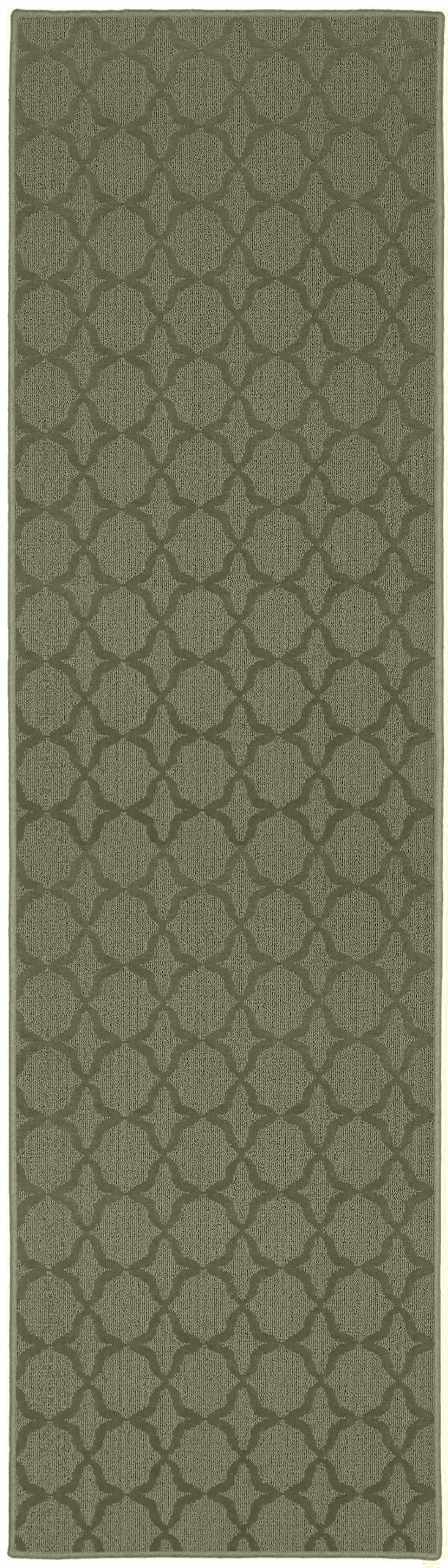 Garland Rug Sparta Area Rug, 3-Feet by 8-Feet, Sage