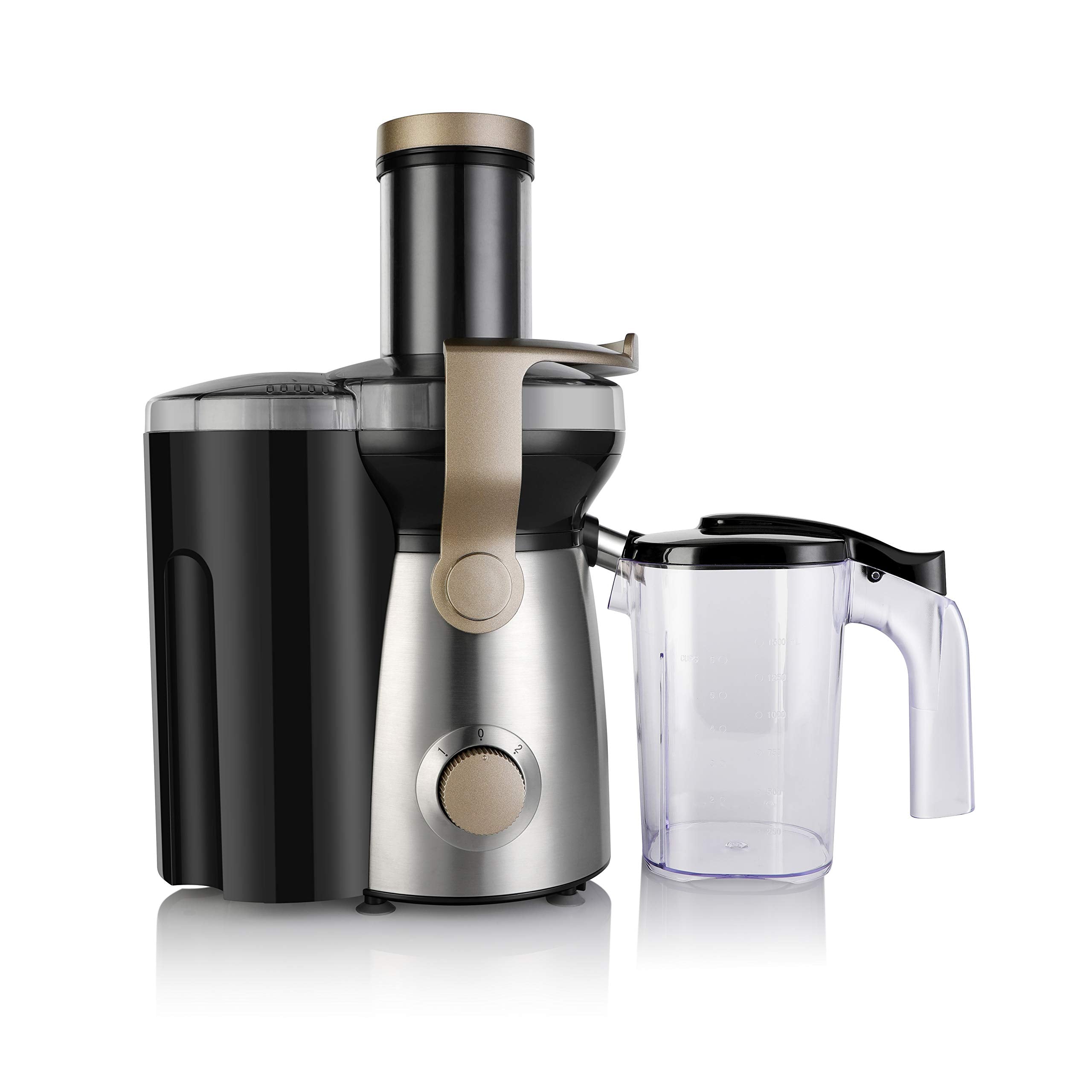 Brentwood Appliances JC1000 2Speed 1,000Watt Juice Extractor with 50Ounce Graduated Jar Other Kitchen Appliances, Normal, Bl
