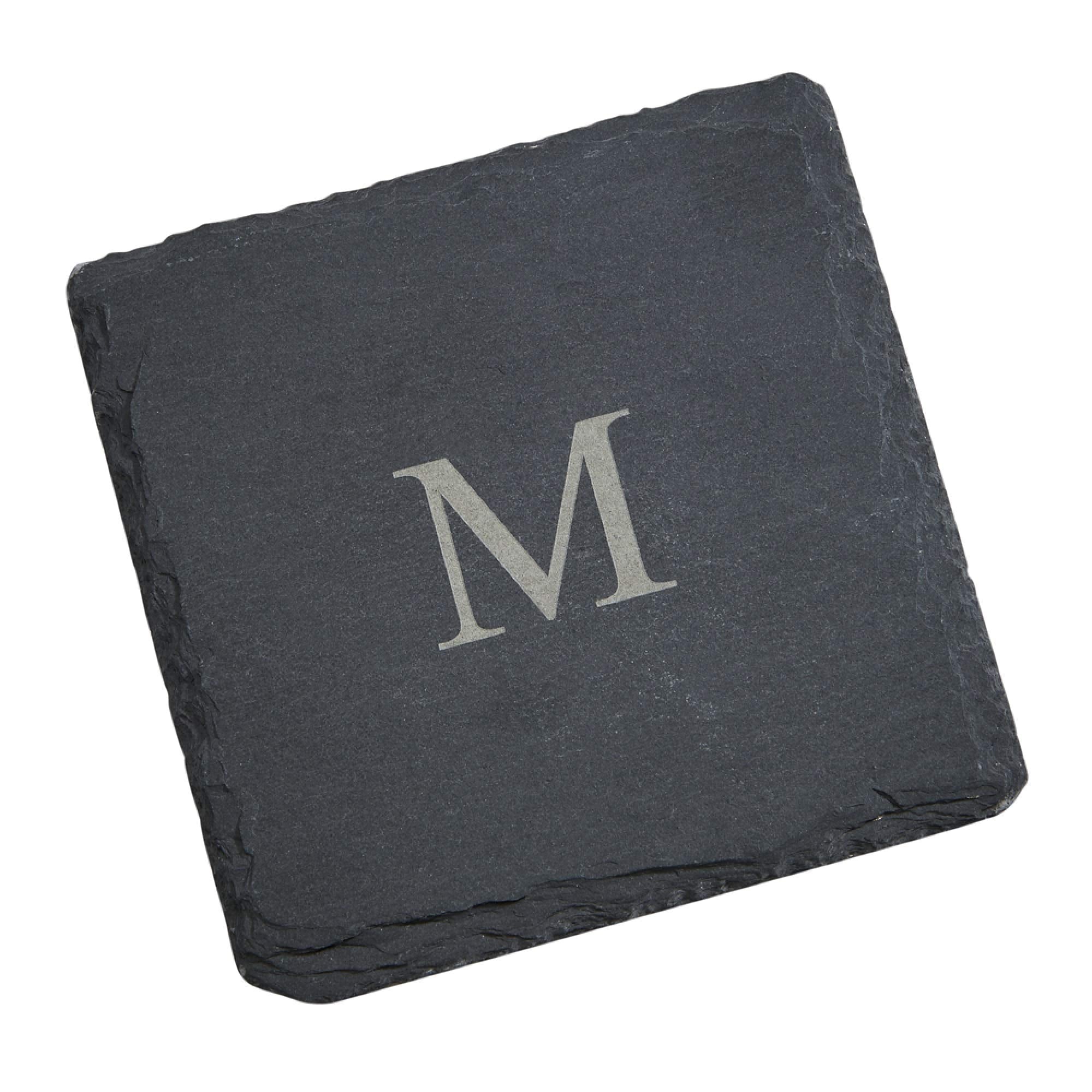 Square Slate Coasters - Set Of 4