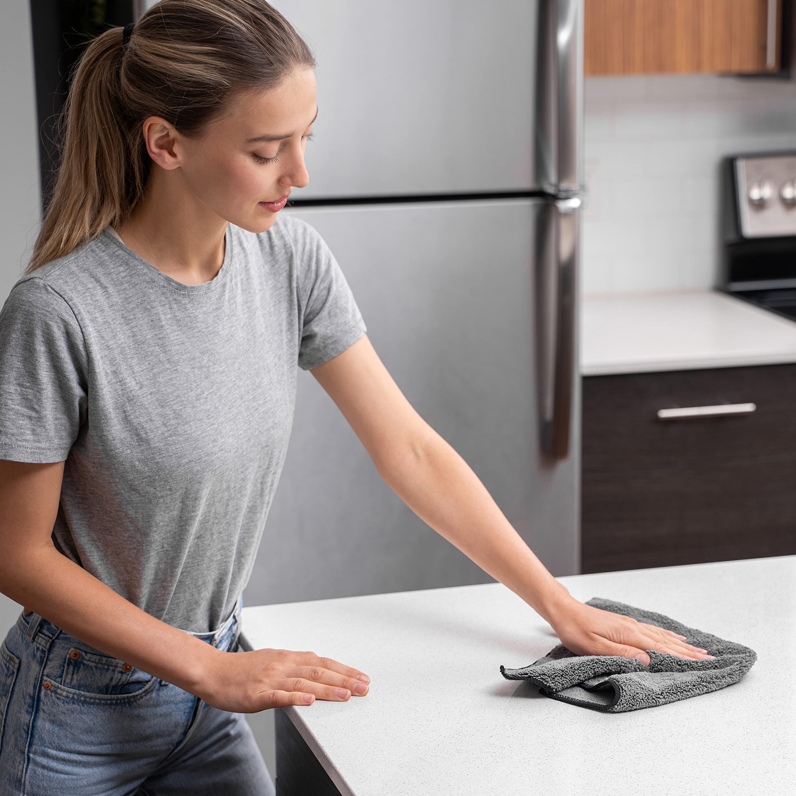 Nano Towels - The Amazing Eco Cloth That Cleans Virtually Any Surface With Only Water. No More Paper Towels Or Toxic Chemicals.