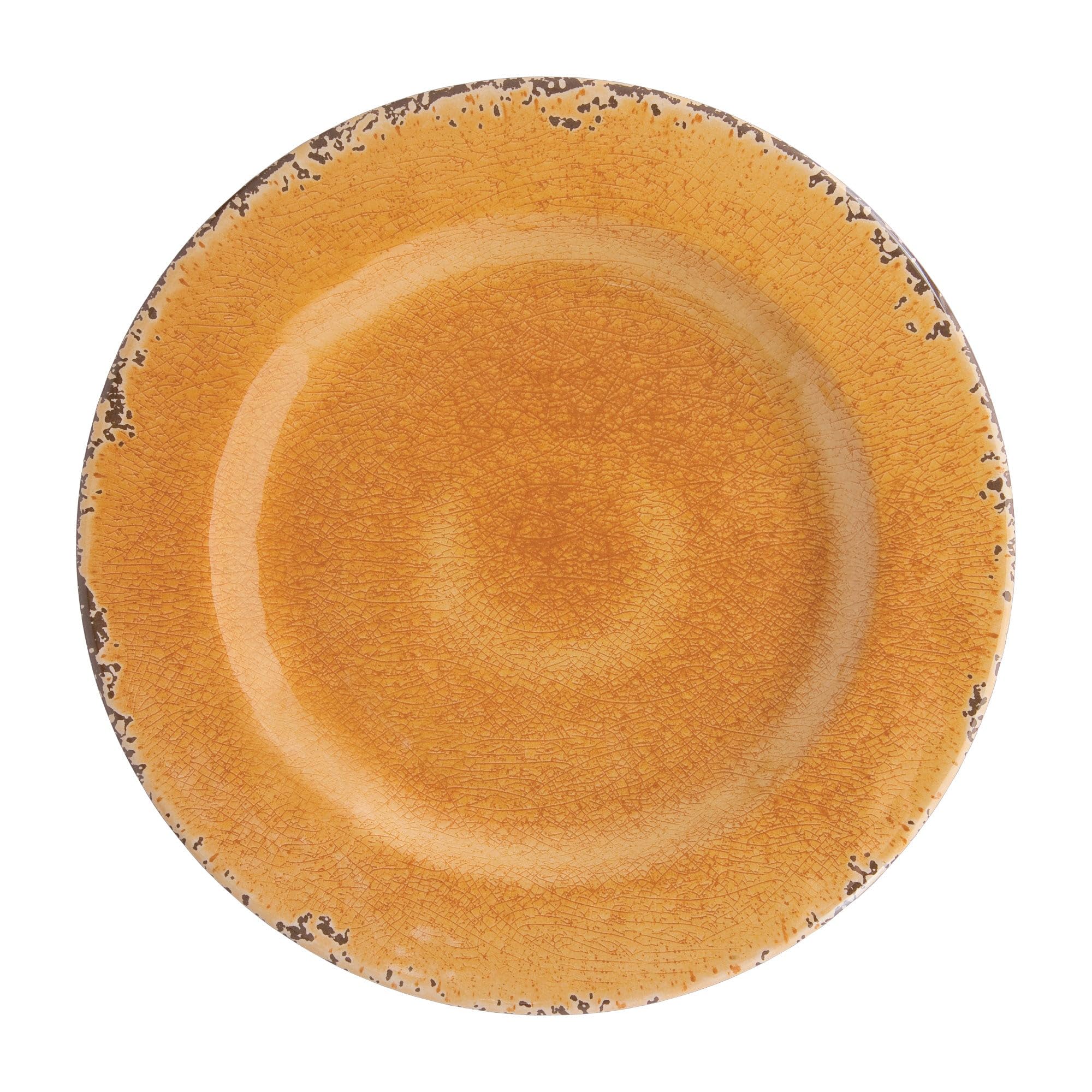 Upware Melamine Dinner Plate Set Of 6, Bpa-Free Dishwasher Safe Round Plates Dinner Dishes For Main Course, Pasta, And Salad, 11
